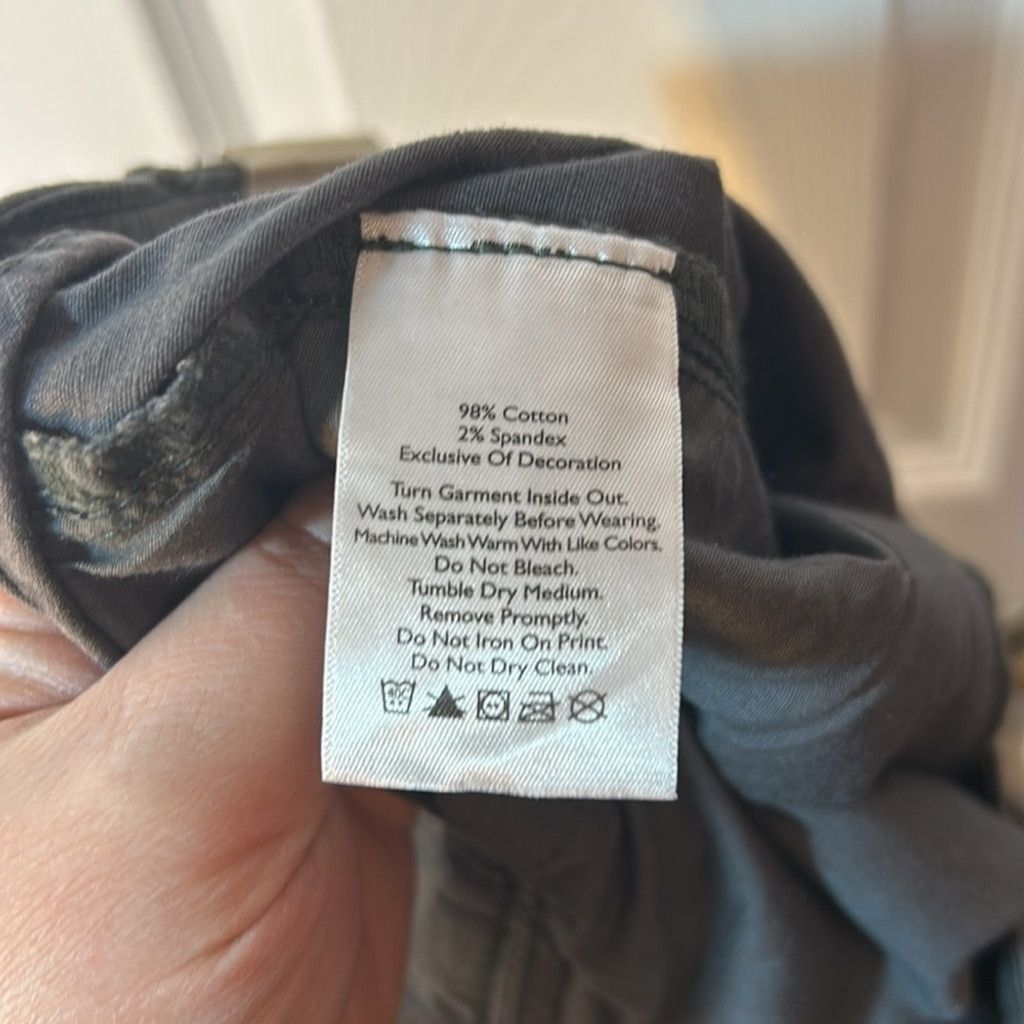 Eddie Bauer Eddie Bauer slightly curvy mid rise crop Cargo Pants size 14 Size 36" / US 14 / IT 50 - 4 Thumbnail