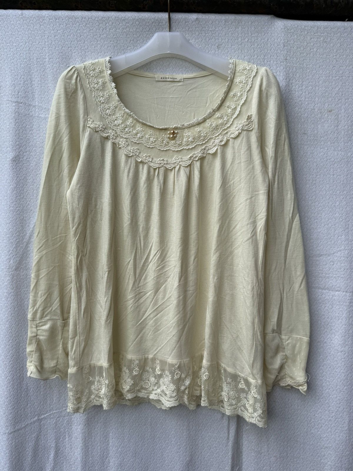 Japanese Brand Axesfemme gothic longsleeve Size M / US 6-8 / IT 42-44 - 1 Thumbnail