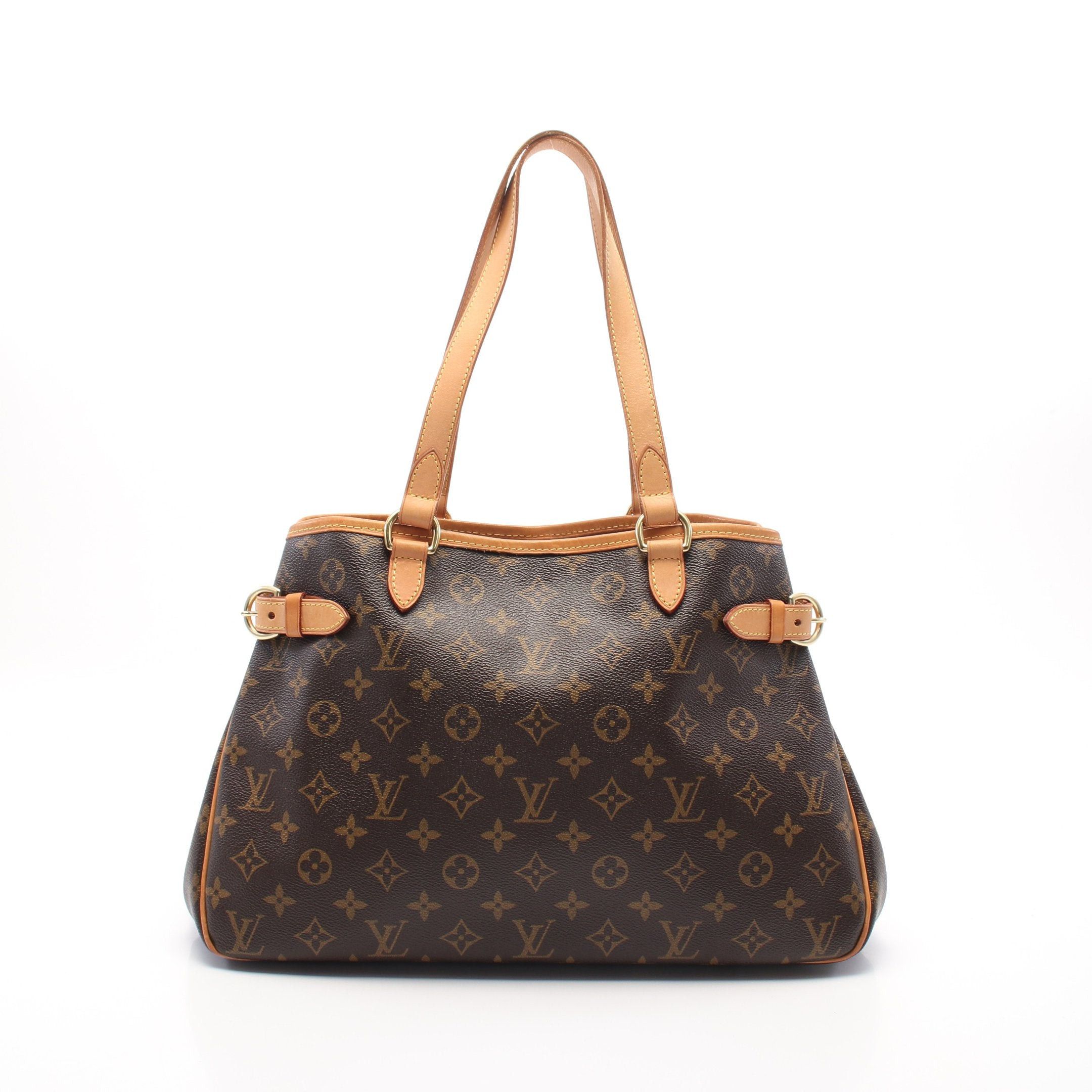 Louis Vuitton Louis Vuitton Batignolles Horizontal Monogram Shoulder Bag Leather Brown Size ONE SIZE - 1 Thumbnail