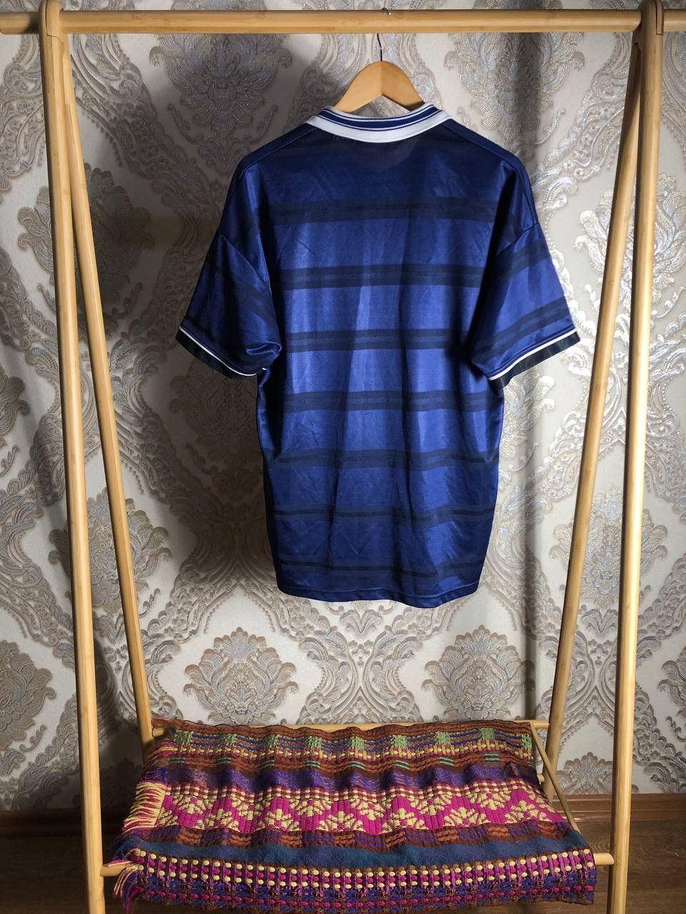 Umbro × Vintage VERY RARE UMBRO SCOTLAND RETRO SOCCER JERSEY BLOKECORE 90s Size US L / EU 52-54 / 3 - 5 Thumbnail