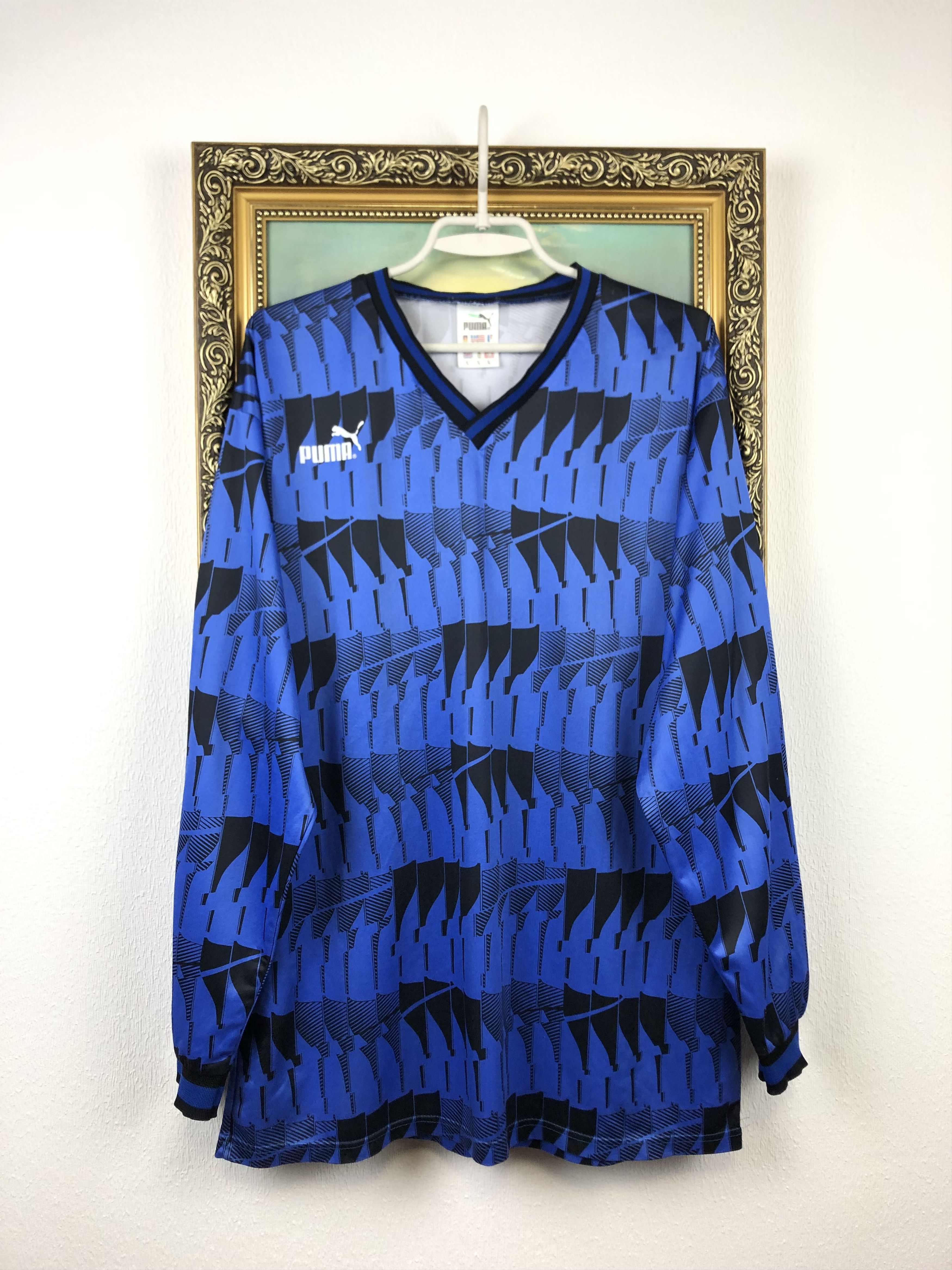 Puma Vintage West Germany Template Football Shirt Long Sleeve Size US L / EU 52-54 / 3 - 1 Thumbnail