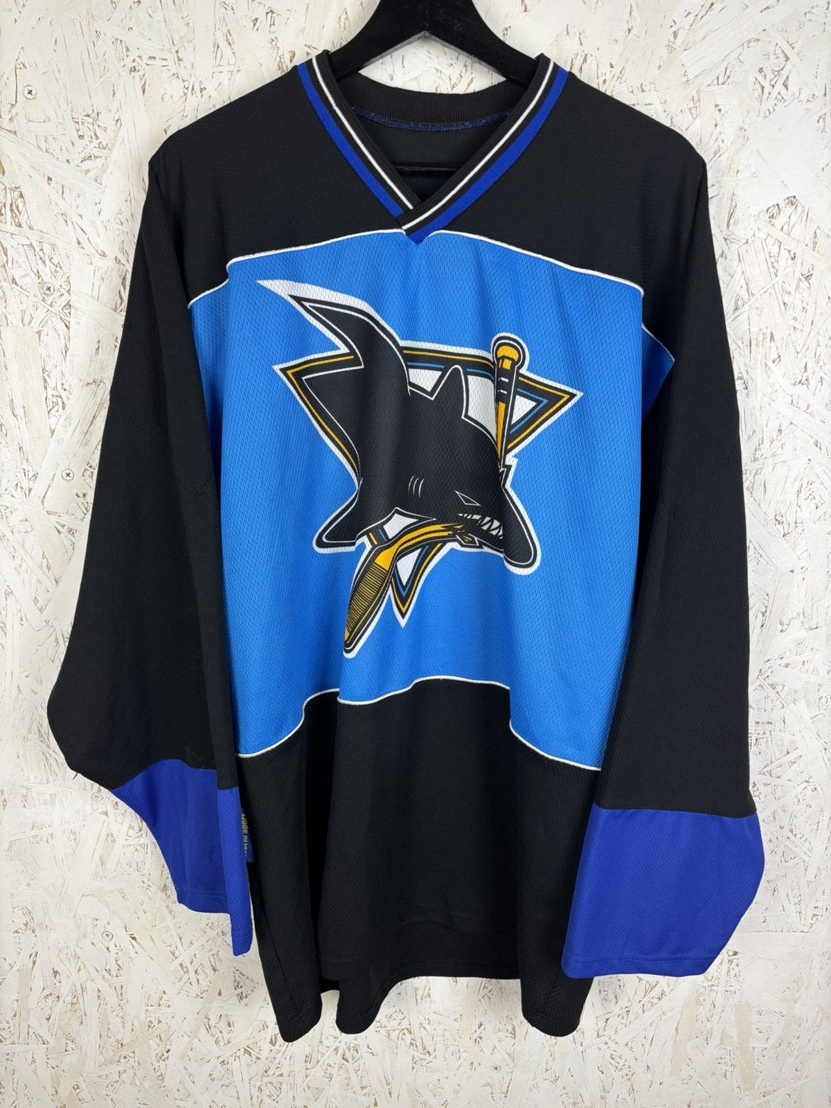NHL Vintage San Hose Sharks #11 Owen Nolan Hockey NHL Jersey Size US XL / EU 56 / 4 - 1 Thumbnail
