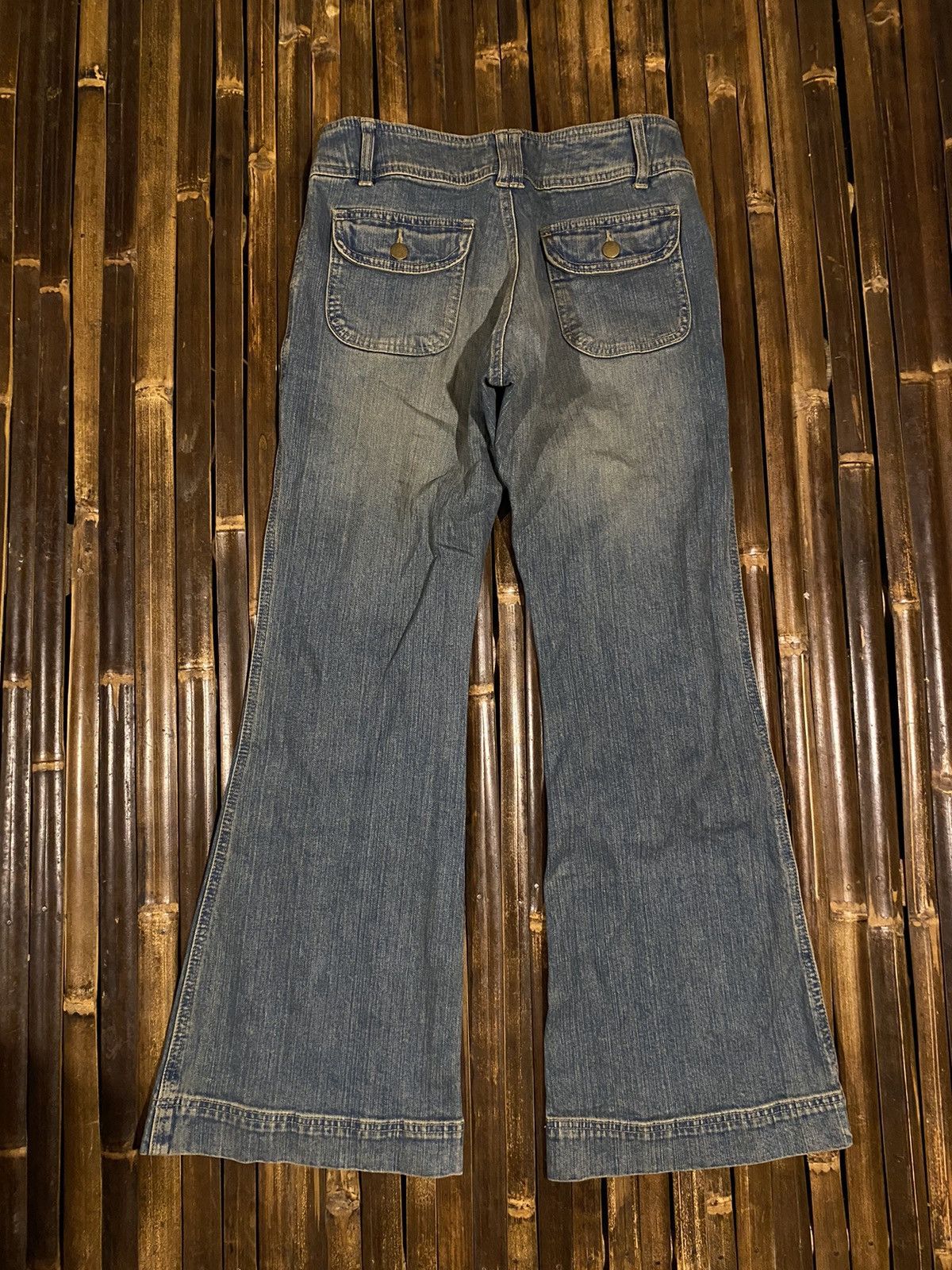 Hysteric Glamour Y2K TIPSTER VINTAGE FLARE BOOTCUT JEANS Size US 30 / EU 46 - 3 Thumbnail