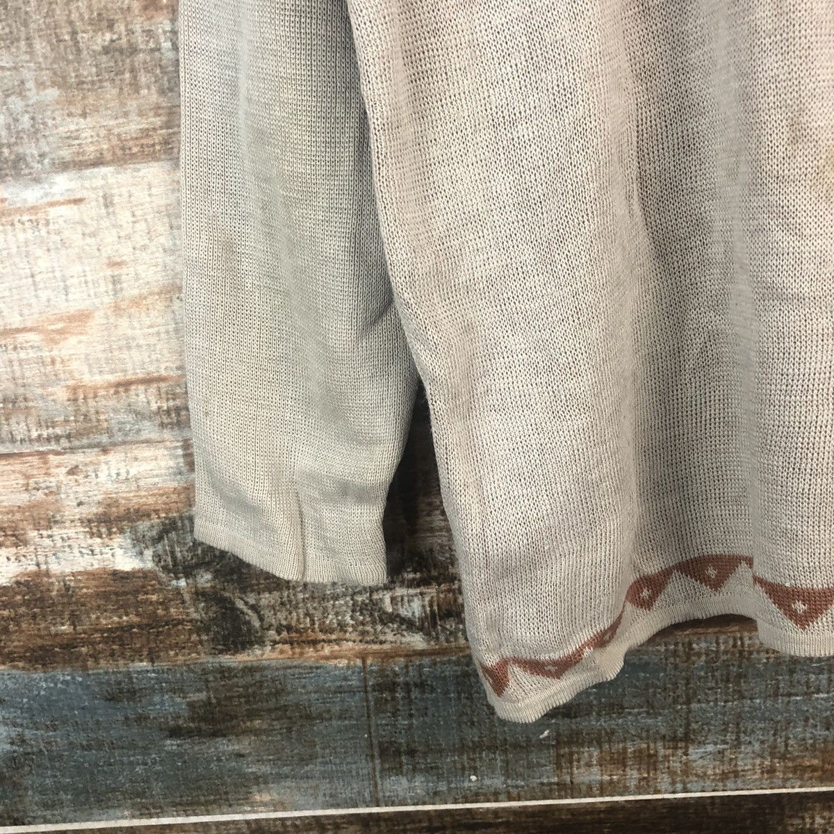Homespun Knitwear × Japanese Brand DL Main Limne Vintage Brown Knitwear #C536 Size M / US 6-8 / IT 42-44 - 8 Thumbnail