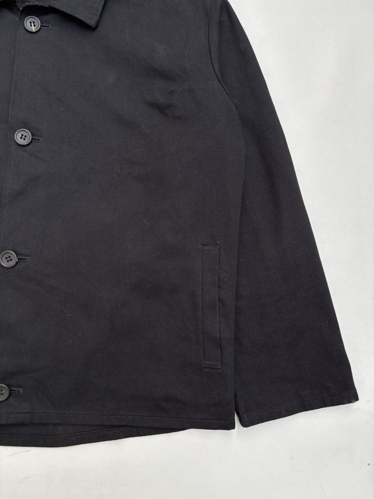 Yohji Yamamoto Wide Cropped Button Up Jacket Size US L / EU 52-54 / 3 - 9 Thumbnail