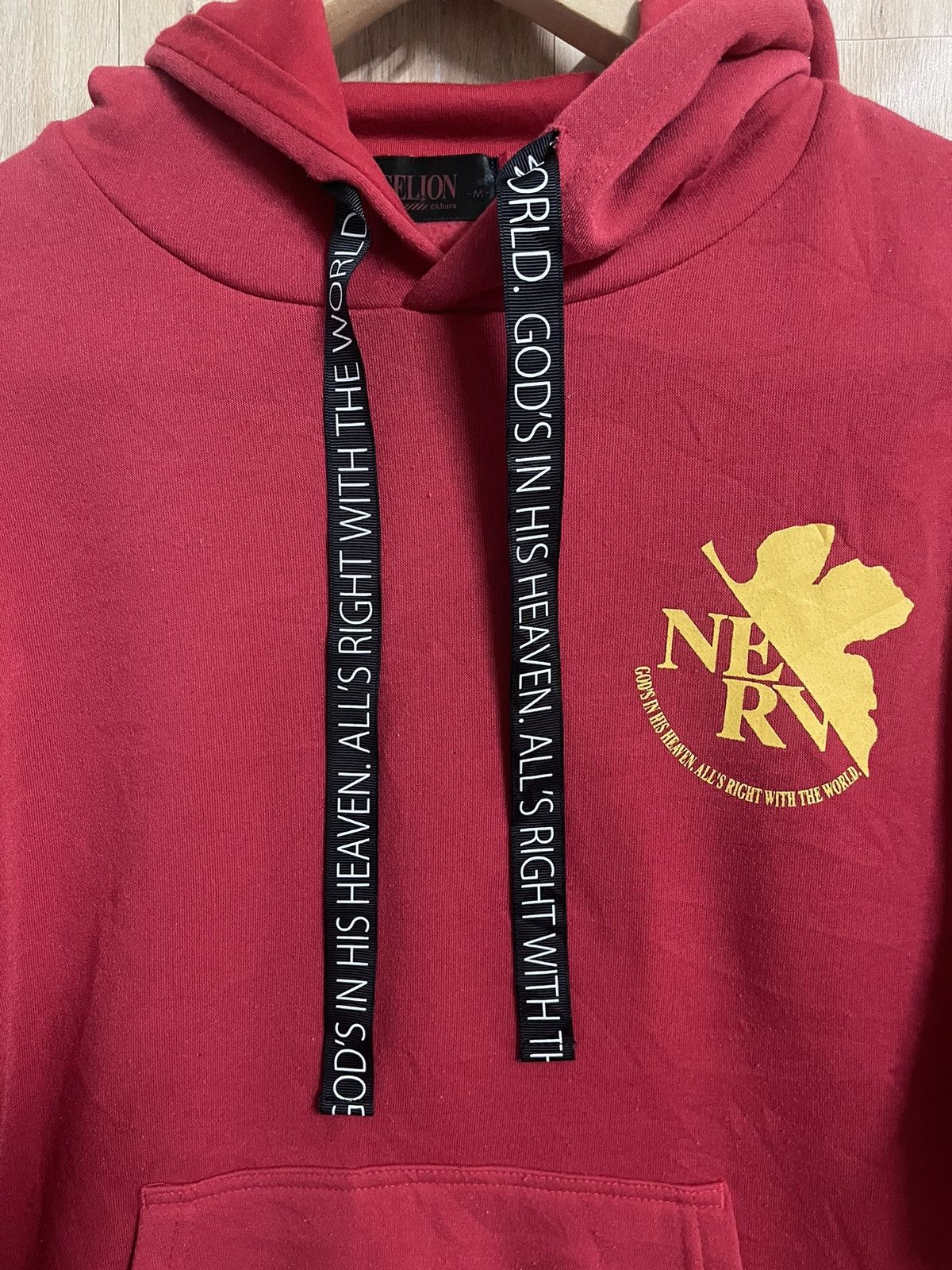 Japanese Brand × Vintage Vintage Evangelion Hoodie M Eva 2 Khara Anime Manga Movie Size US M / EU 48-50 / 2 - 8 Thumbnail