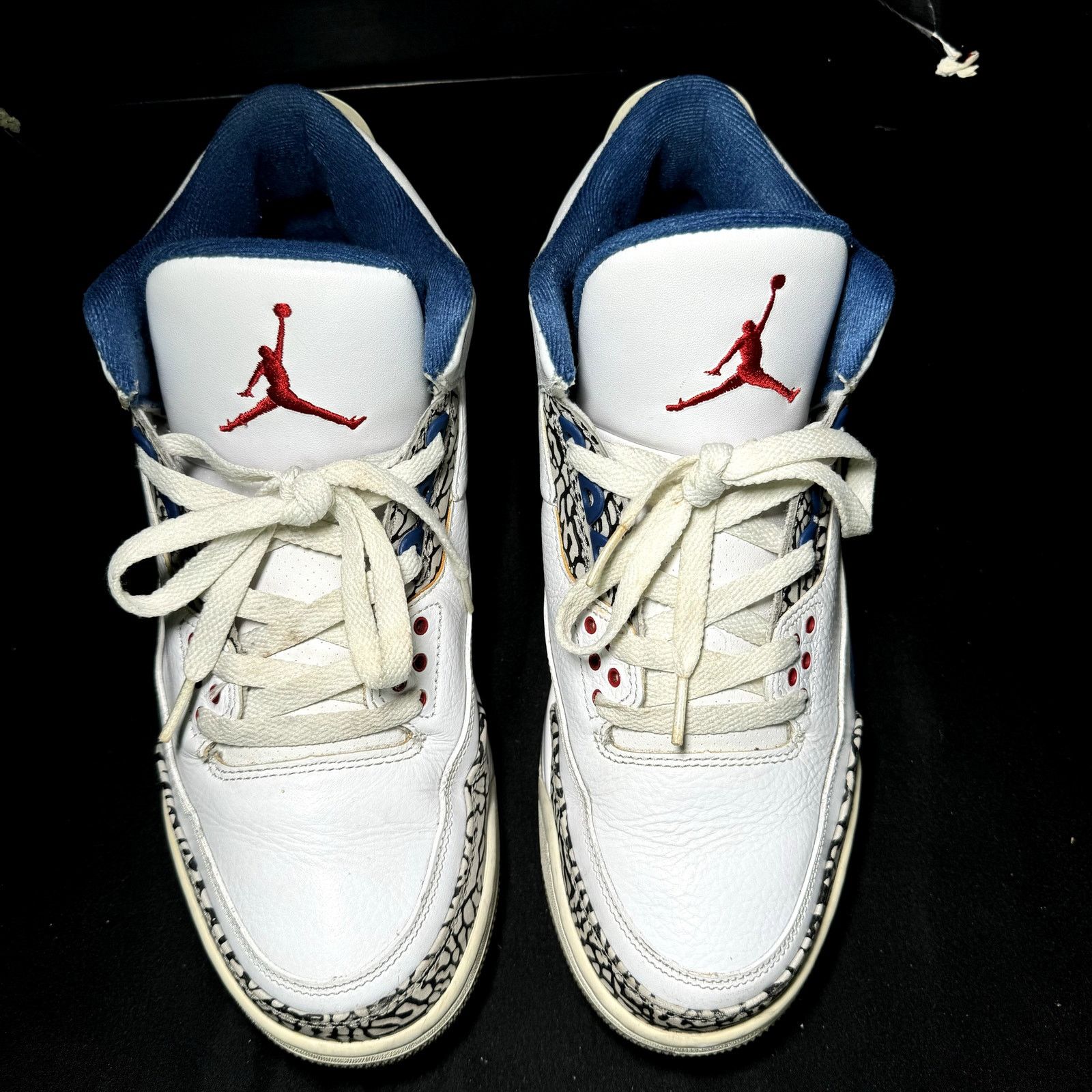Jordan Brand × Nike Size 10.5 - Air Jordan 3 Retro True Blue 2011 Men's Shoes Size US 10.5 / EU 43-44 - 4 Thumbnail