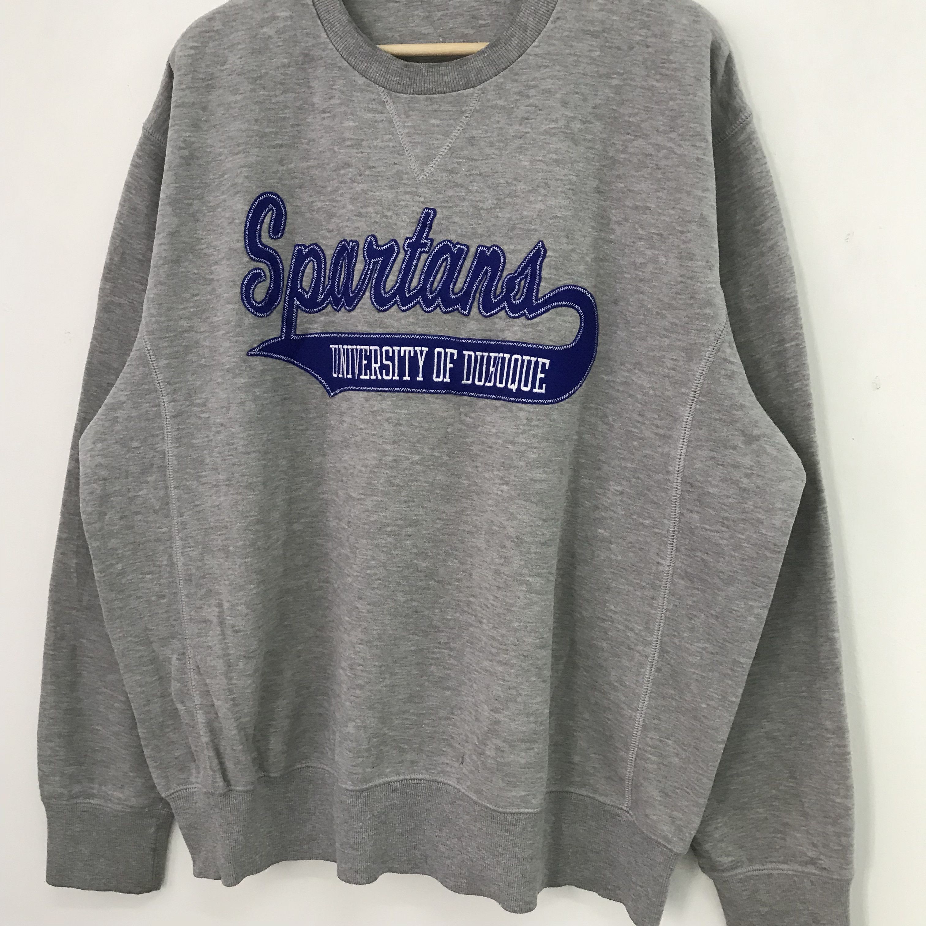 Vintage Vintage University of Dubuque Gray Sweatshirt - 457 Size US XL / EU 56 / 4 - 3 Thumbnail