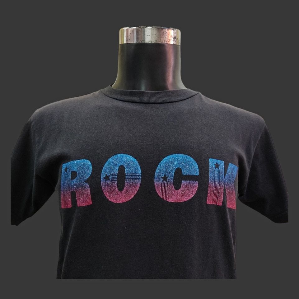Japanese Brand Vintage Cheswick By Sugar Cane Glitter Rock T-shirt Size US S / EU 44-46 / 1 - 2 Thumbnail