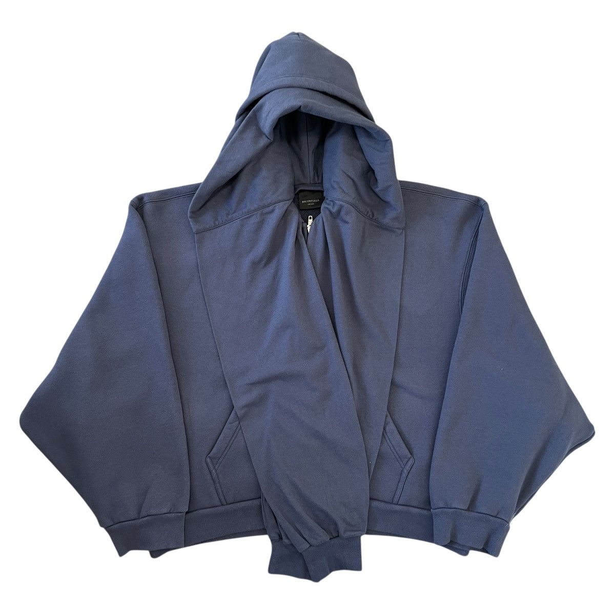 Balenciaga BALENCIAGA 2024 Fall Incognito Zip-Up Sweat Parka Hoodie Size US XS / EU 42 / 0 - 4 Thumbnail