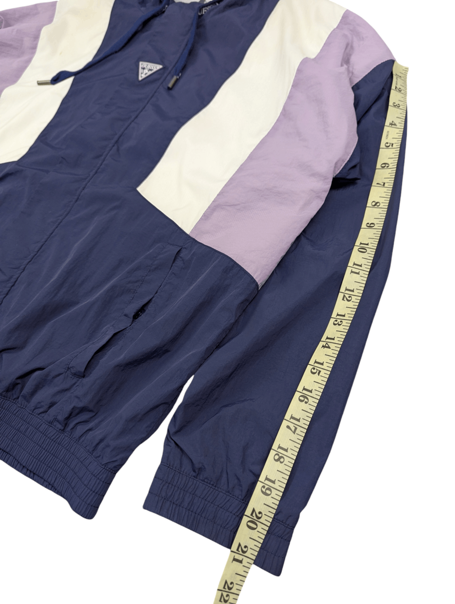 Guess Guess Los Angeles Centre Logo Hooded Light Jacket Size US L / EU 52-54 / 3 - 17 Thumbnail