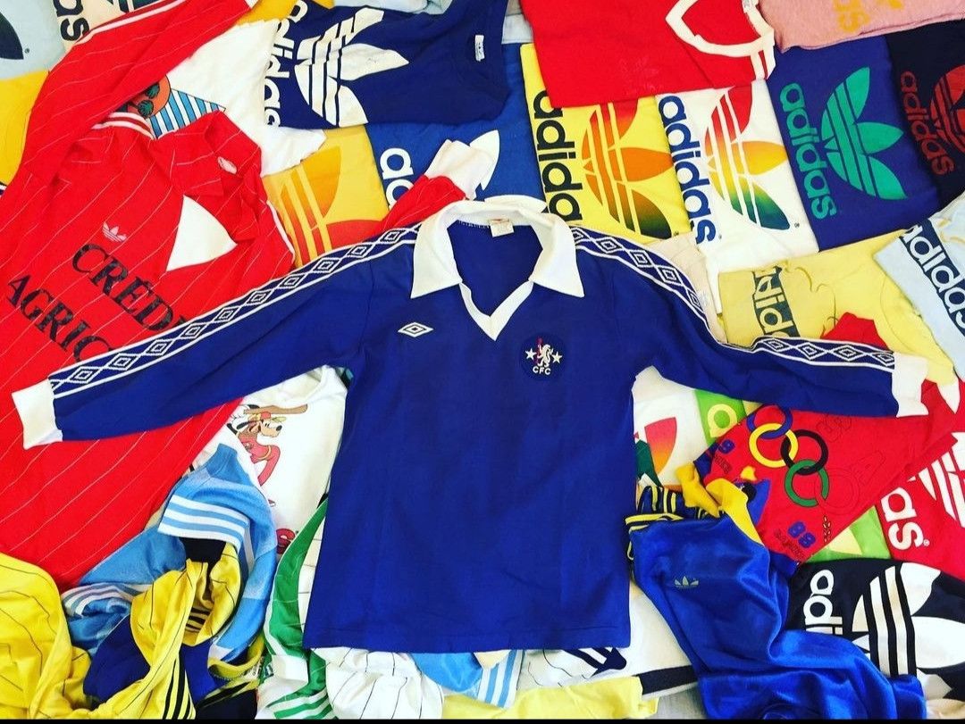 Chelsea Soccer JERSEY CHELSEA FOOTBALL CLUB 70s Size US S / EU 44-46 / 1 - 7 Thumbnail