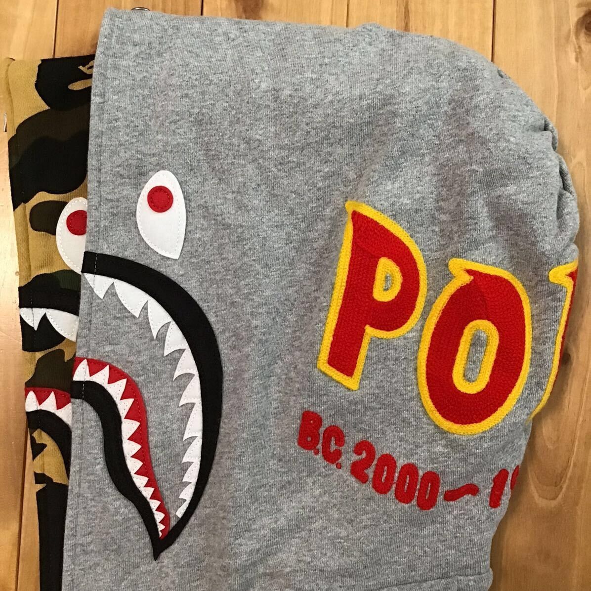 Bape BAPE Double Shark full zip hoodie 1st camo a bathing ape Size US S / EU 44-46 / 1 - 5 Thumbnail