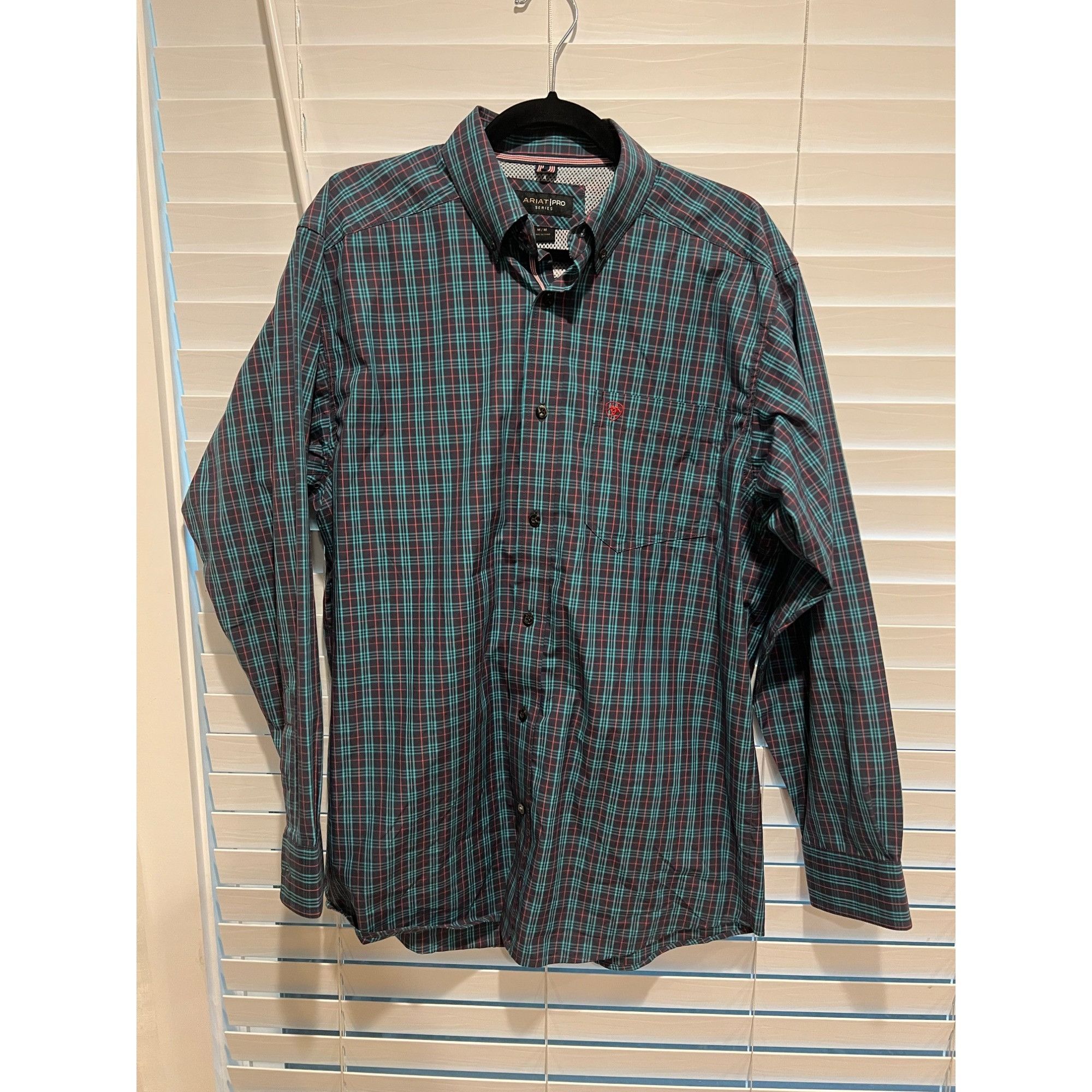 Ariat Ariat Pro Series Long Sleeve Button Up Dress Shirt - Size M Size US M / EU 48-50 / 2 - 1 Thumbnail