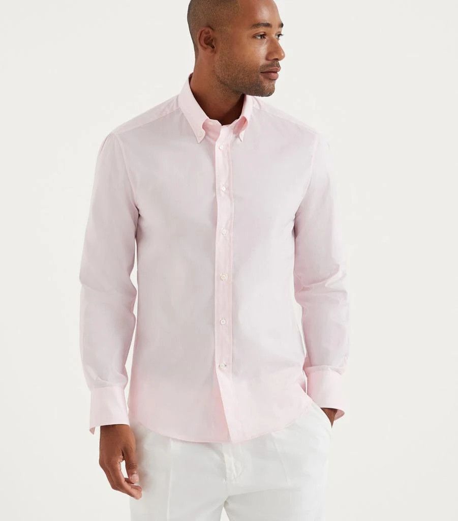 Brunello Cucinelli o1la1rc1a0425 Shirt in Pink Size US L / EU 52-54 / 3 - 2 Thumbnail