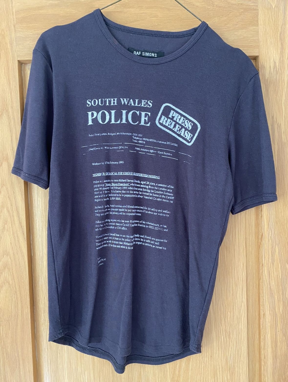 Raf Simons Raf Simons South Wales Police Shirt Size US M / EU 48-50 / 2 - 1 Thumbnail