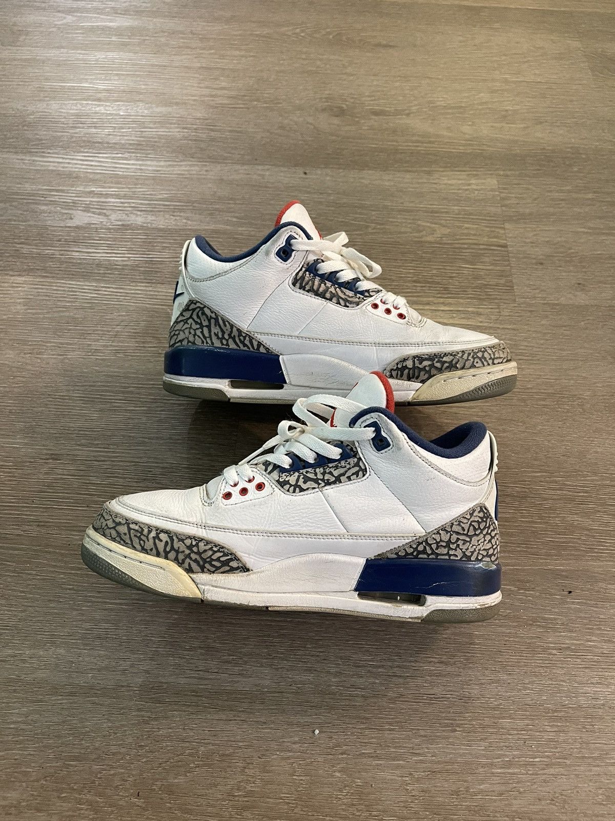 Jordan Brand Air Jordan 3 True Blue Nike Air Size US 7.5 / EU 40-41 - 3 Thumbnail