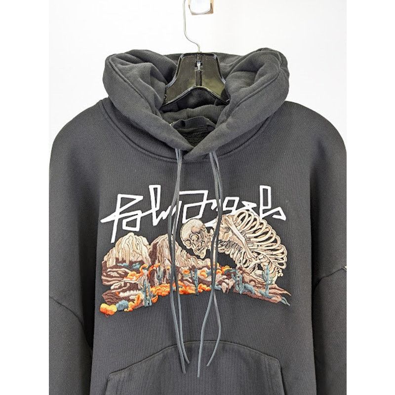 Palm Angels o1rshd1 Desert Skull Hoody Hoodie in Black / Multicolor Size US XL / EU 56 / 4 - 3 Thumbnail