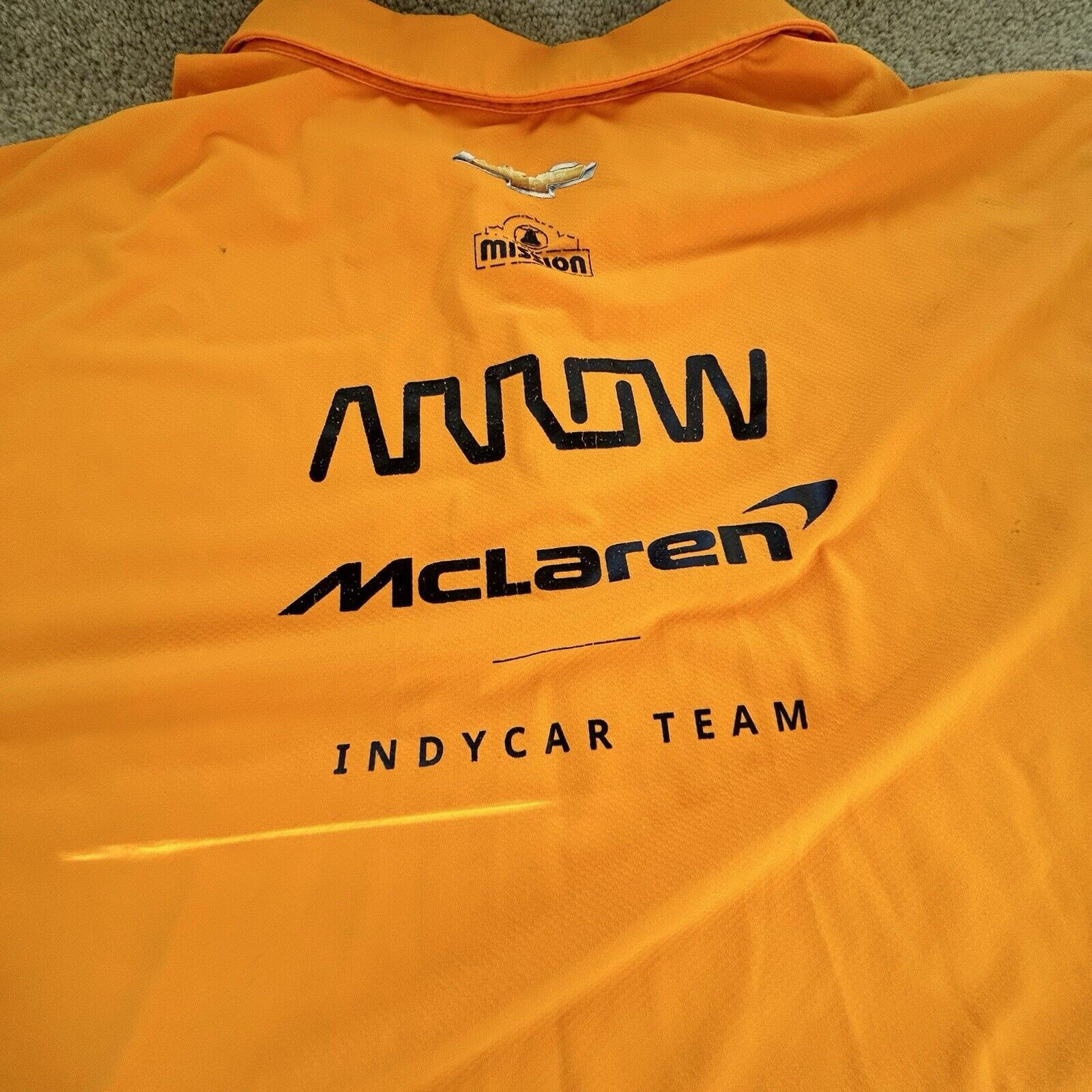 Malcolm McLaren McLaren Castore Indy Car Racing Polo Shirt Adult 5XL F1 Size US XXL / EU 58 / 5 - 7 Thumbnail