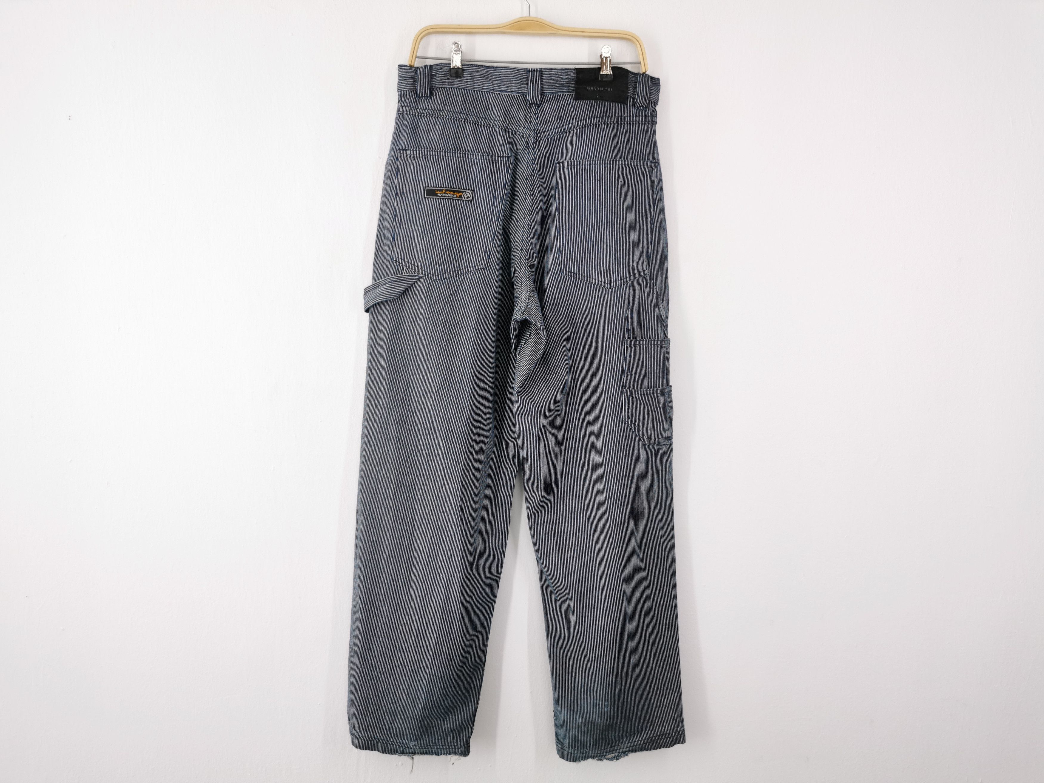 Vintage Distressed Vintage Freaky Hickory Carpanter Denim Jeans Size US 32 / EU 48 - 2 Thumbnail
