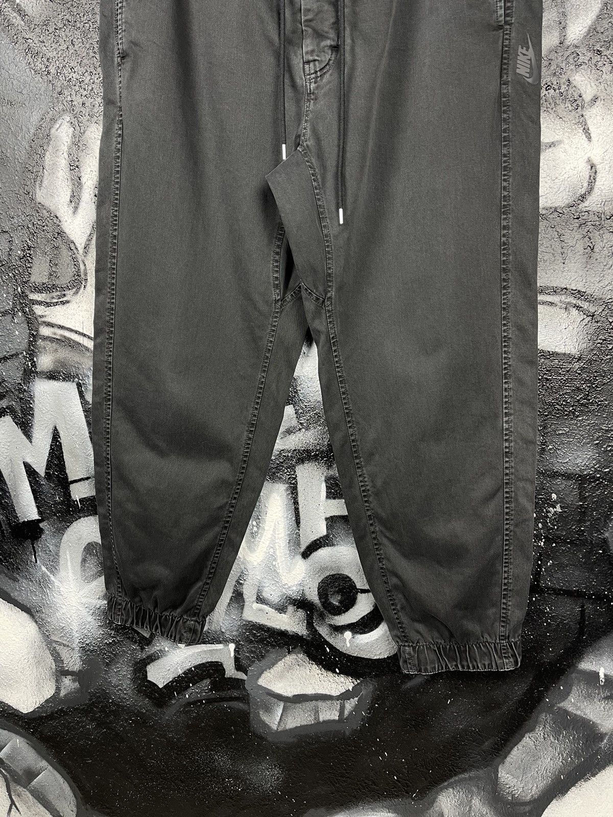 Nike Nike Lab Woven Faded Black Italian Jogger Pants Men’s Size L Size US 36 / EU 52 - 5 Thumbnail