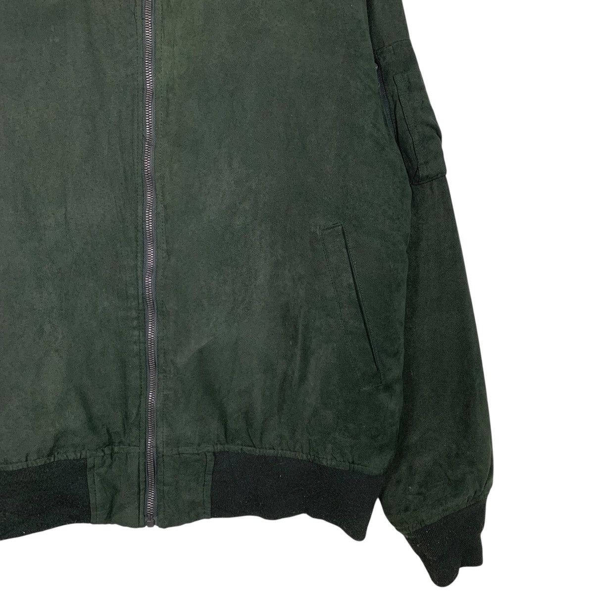 Japanese Brand Japanese Brand ORG Green Bomber Jacket Size US L / EU 52-54 / 3 - 4 Thumbnail
