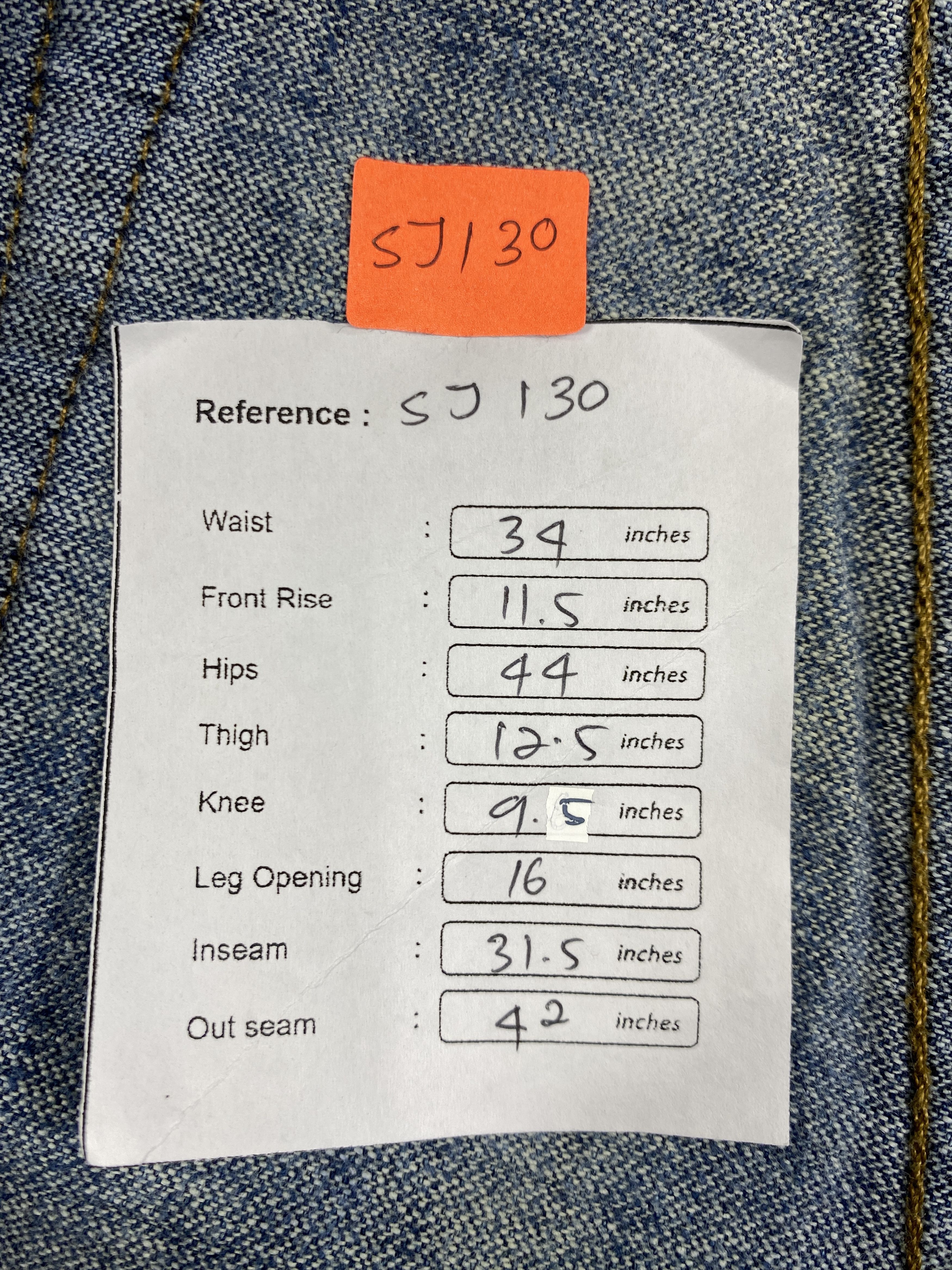 Levi's Distressed Blue Vintage Levi's 514 34x31.5 Denim -SJ130 Size US 34 / EU 50 - 8 Thumbnail