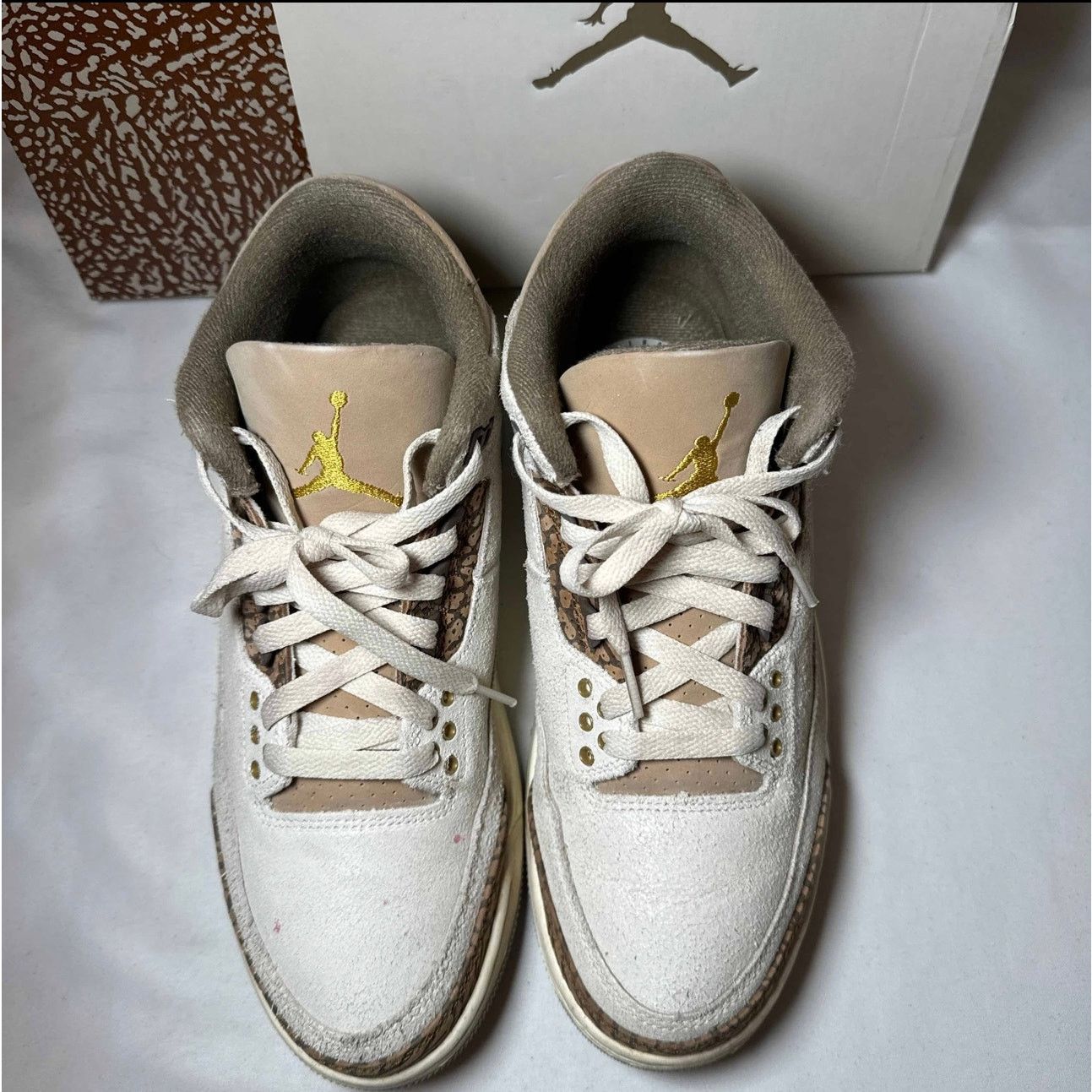 Jordan Brand × Nike Size 8.5 - Nike Air Jordan 3 Retro Palomino Men's Shoes Size US 8.5 / EU 41-42 - 4 Thumbnail