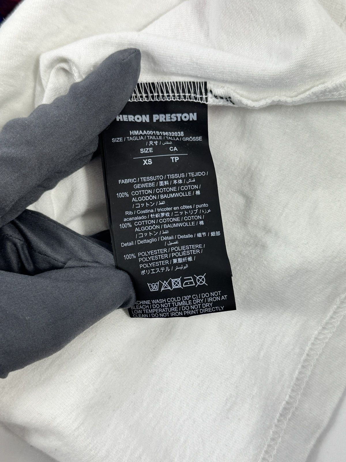 Heron Preston SCREEN PRINT OVERSIZED T-SHIRT Size US S / EU 44-46 / 1 - 8 Thumbnail