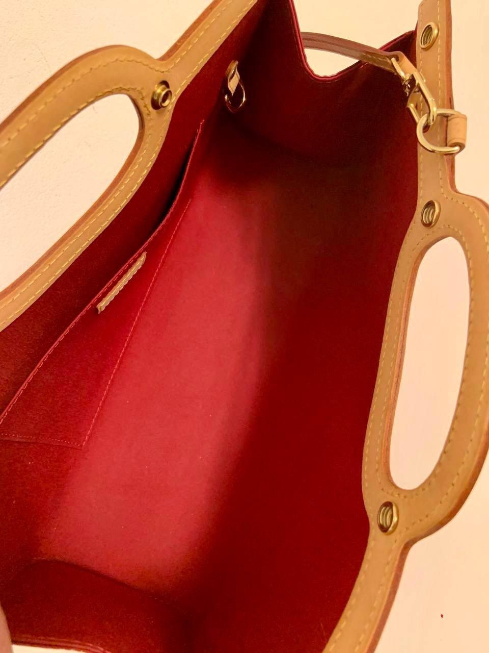 Louis Vuitton Louis Vuitton Monogramm Vernis drive Roxbury Tasche Rot Size ONE SIZE - 2 Thumbnail