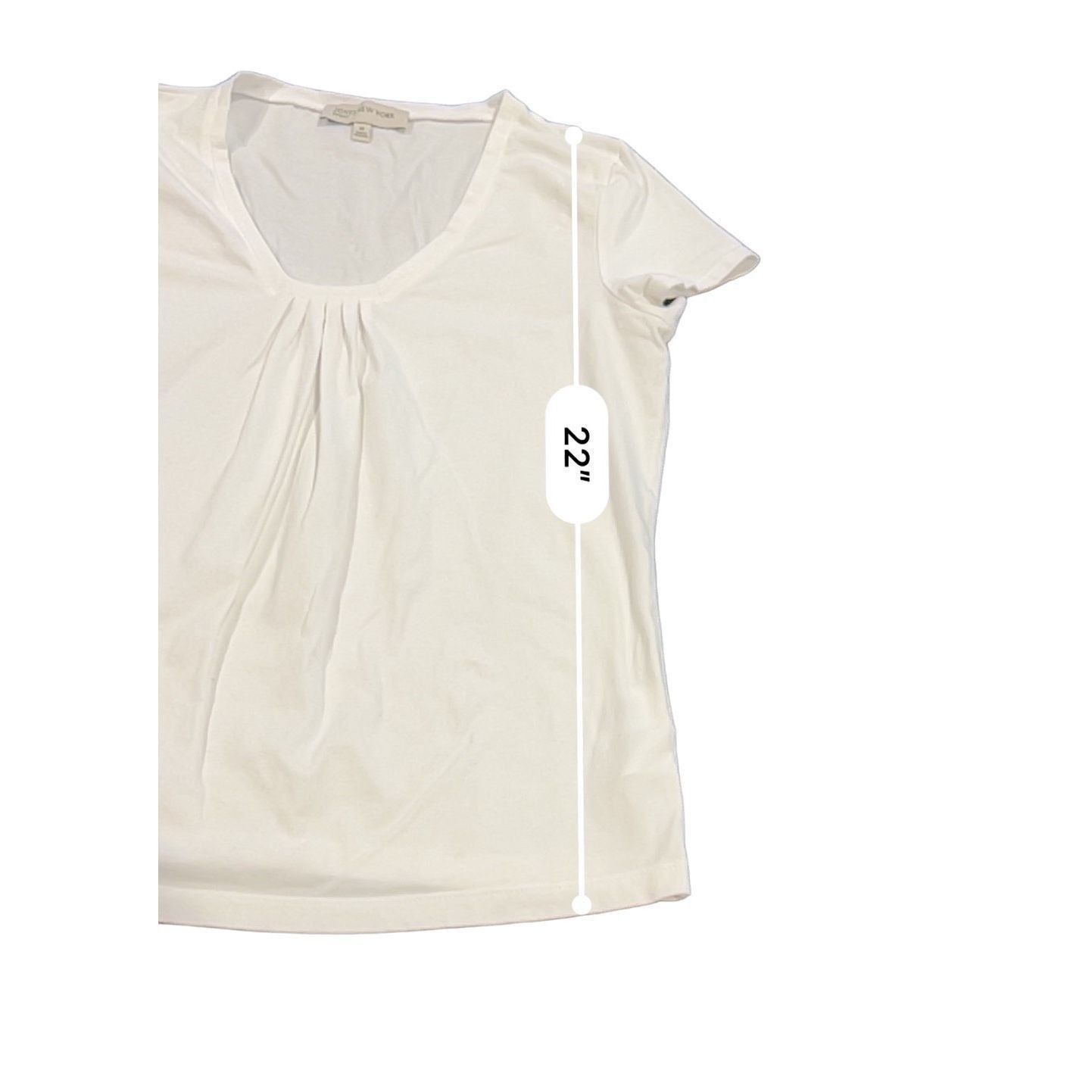 Jones New York Jones New York white tee Size M / US 6-8 / IT 42-44 - 2 Thumbnail