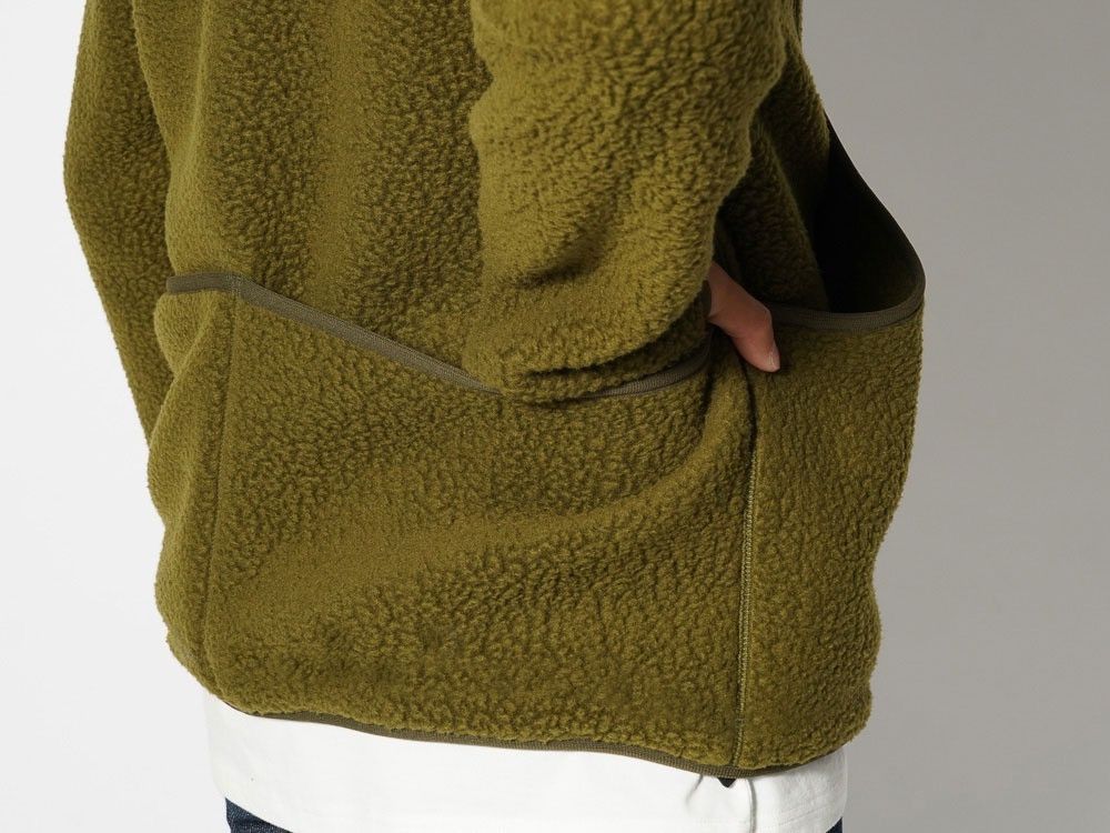 Japanese Brand × Snow Peak Snow Peak Thermal Boa Fleece Jacket Polartec Green Mens S Size US S / EU 44-46 / 1 - 20 Thumbnail