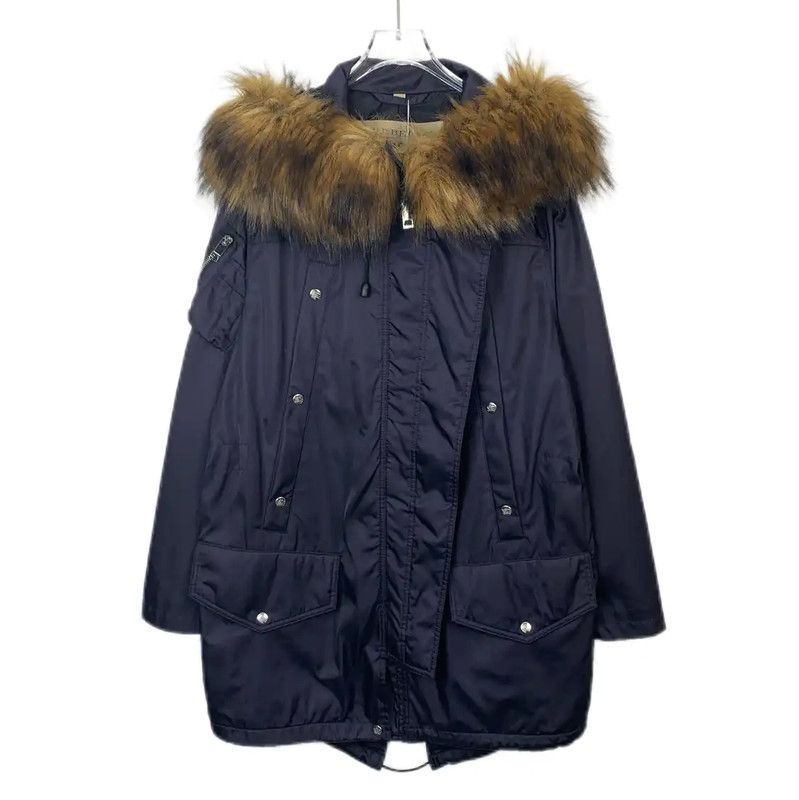 Burberry Burberry Women's Purple Nylon Down Jacket Size M / US 6-8 / IT 42-44 - 1 Thumbnail