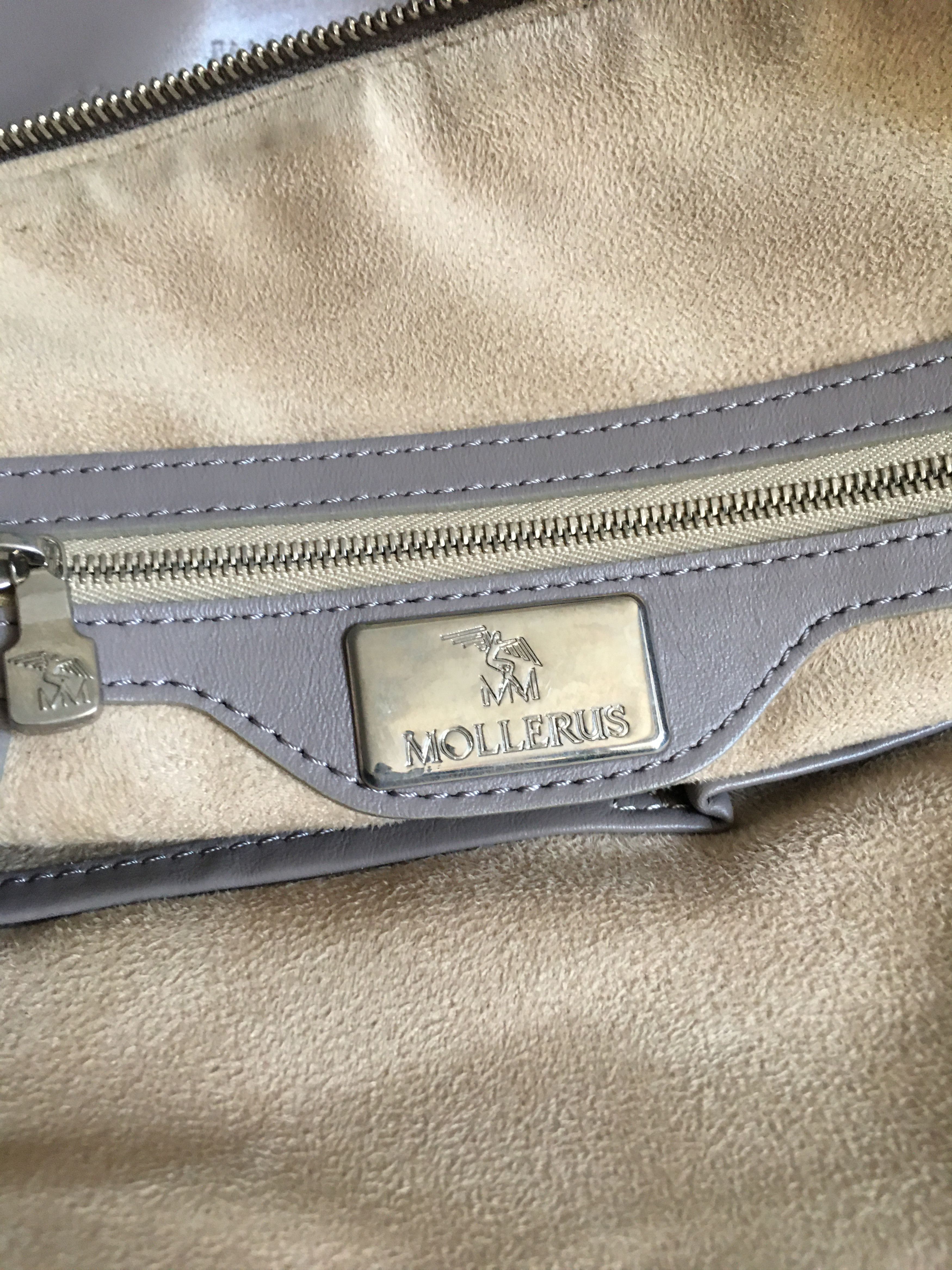 Maison Mollerus Maison Mollerus Leather Monogram Vintage Handbag Bag Size ONE SIZE - 15 Thumbnail