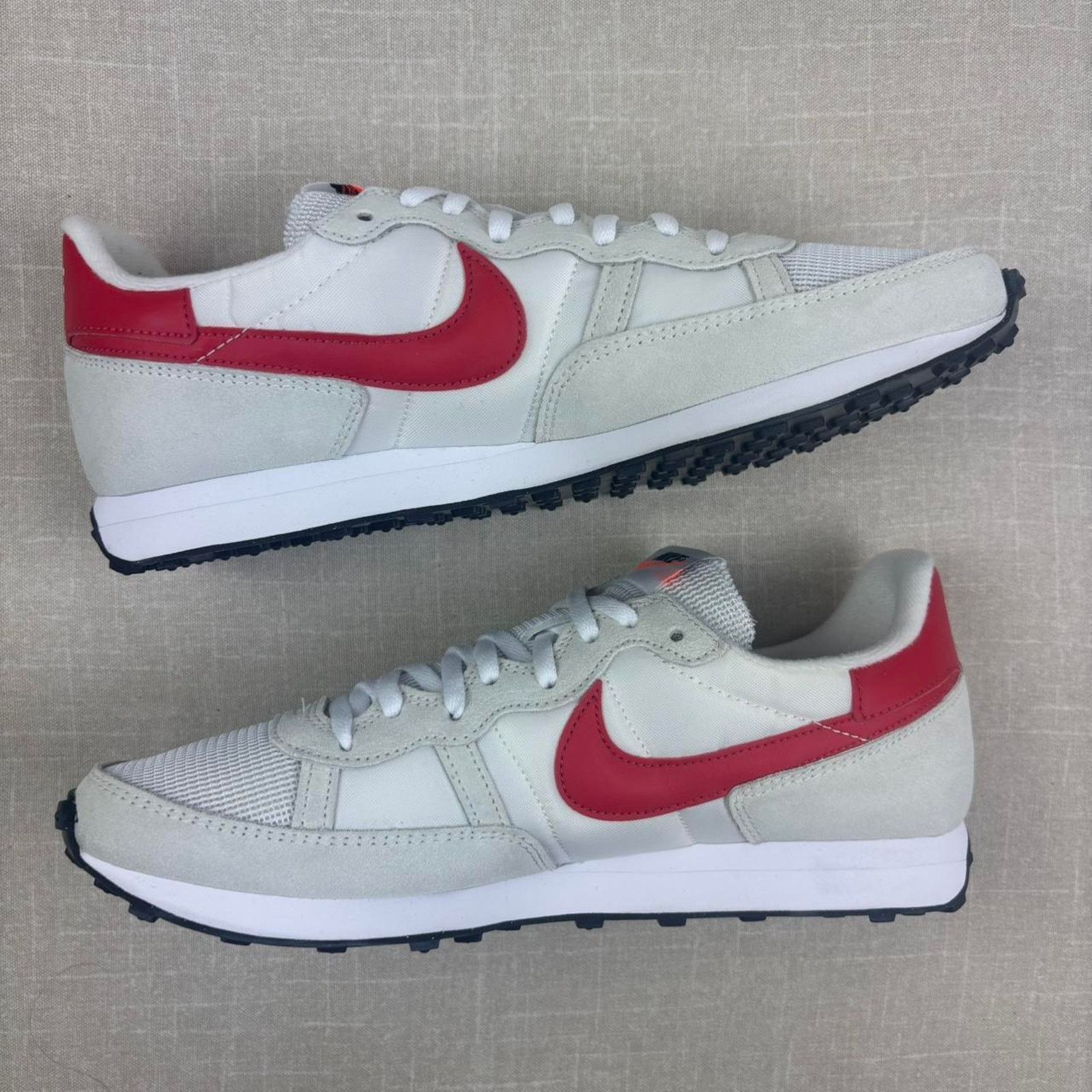 Nike 📚 Nike Challenger OG “White University Red” 13 Size US 13 / EU 46 - 4 Thumbnail