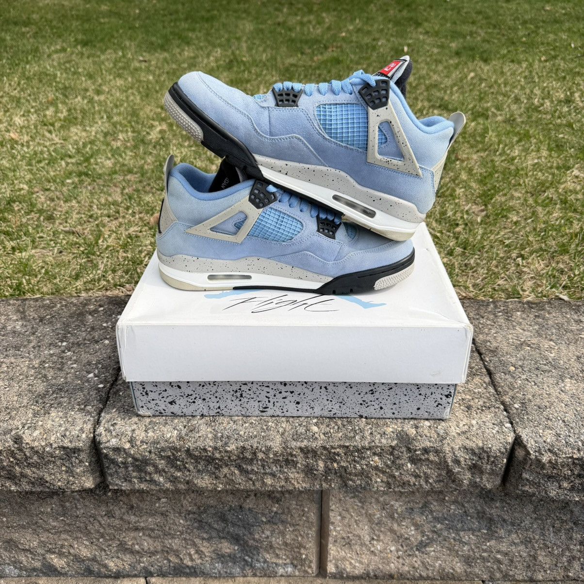 Jordan Brand Nike Air Jordan 4 ‘University Blue’ Size 10 Mens Size US 10 / EU 43 - 3 Thumbnail