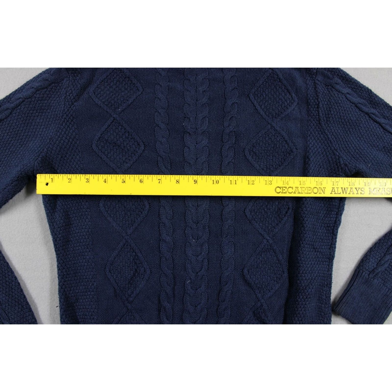 Pendleton Pendleton Sweater Womens Medium Blue Cable Knit Pullover Casual Crewneck Petite Size M / US 6-8 / IT 42-44 - 5 Thumbnail