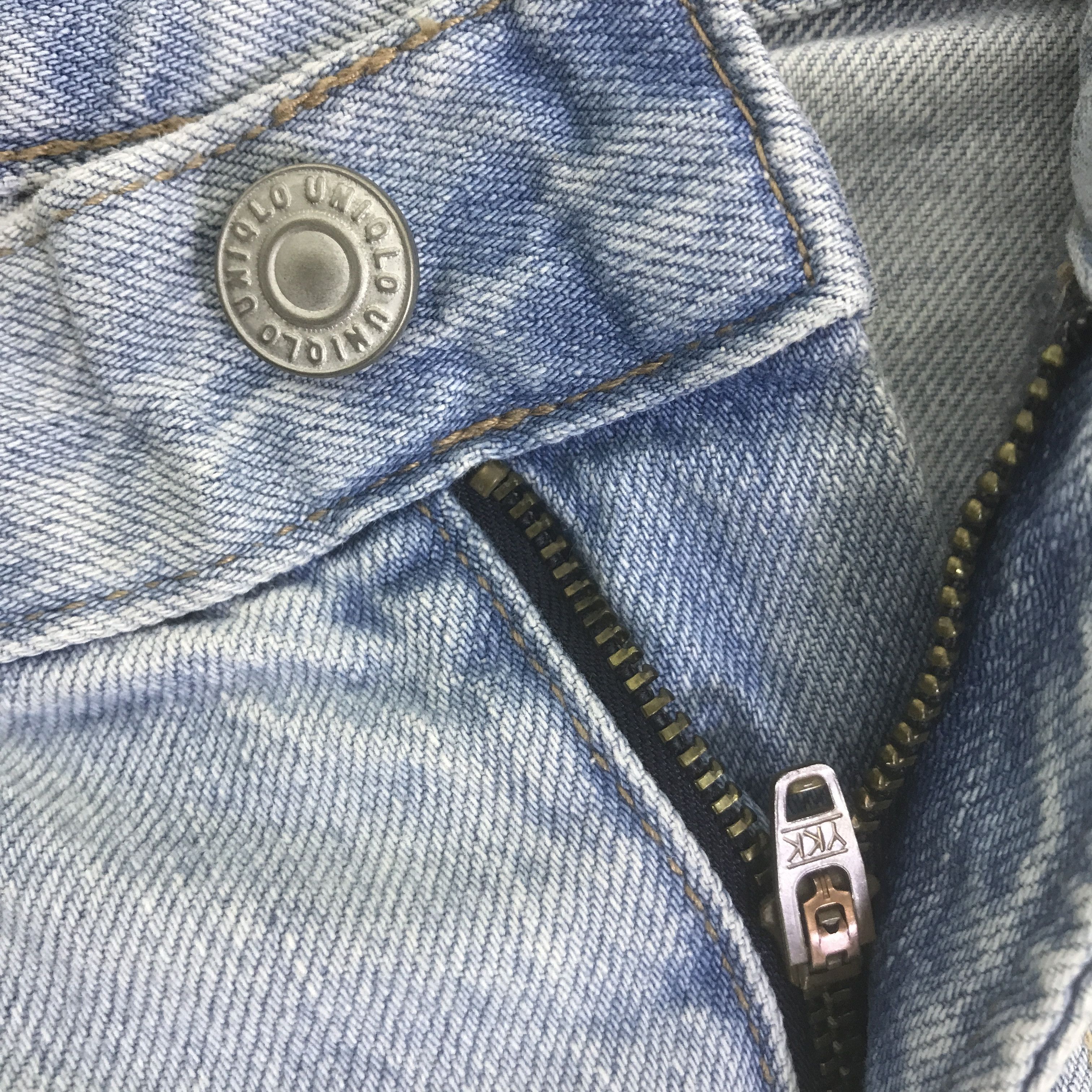 Japanese Brand JAPAN UNIQLO DISTRESSED DENIM JEANS PANTS K129B11 Size US 28 / EU 44 - 12 Thumbnail