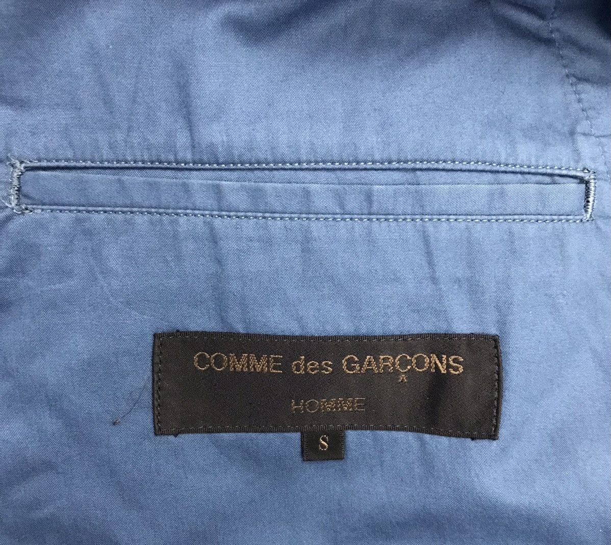 Comme des Garcons Vintage Comme Des Garcons Homme Made In Japan Blazer Size US S / EU 44-46 / 1 - 13 Thumbnail