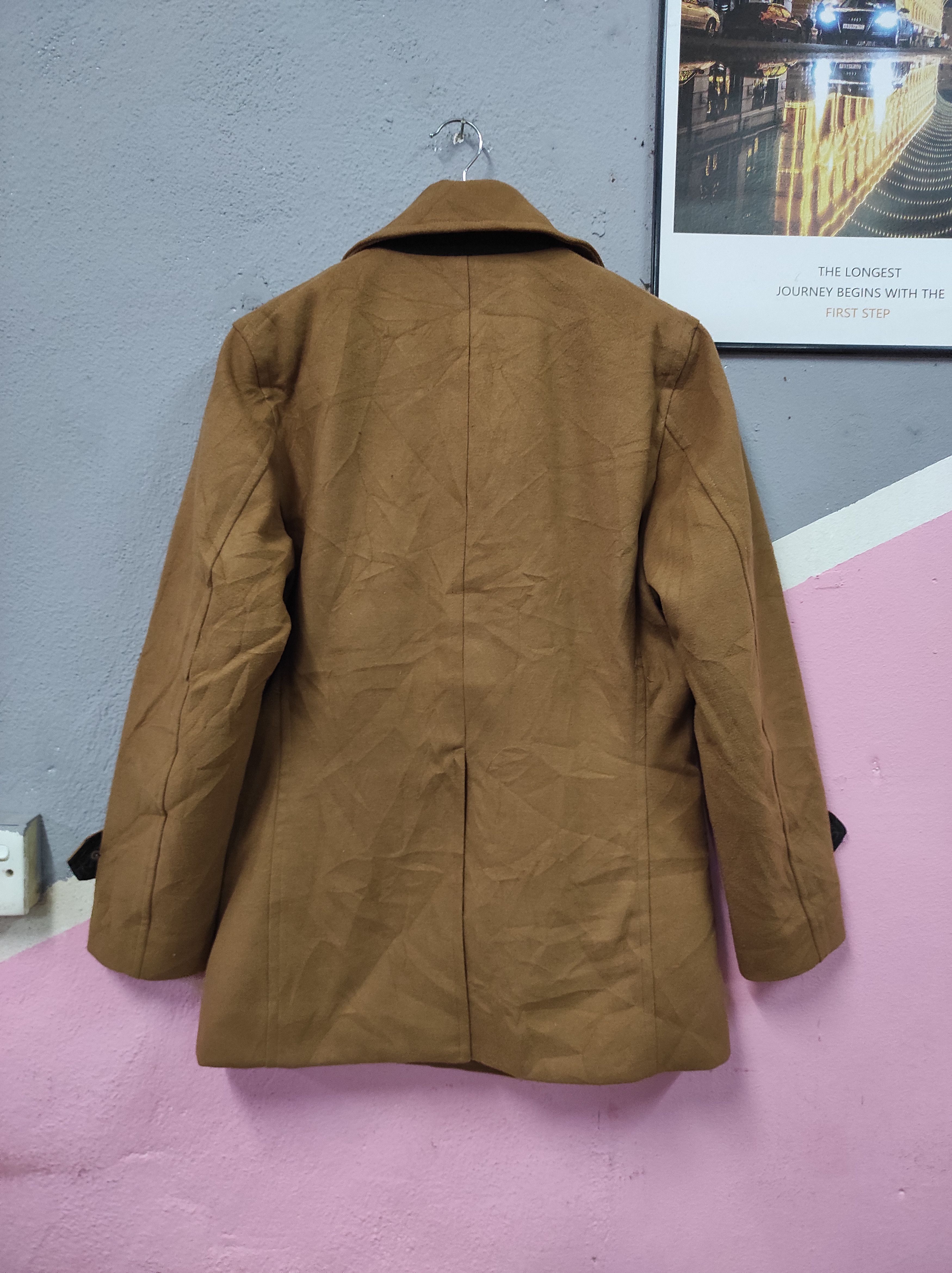Beams Plus BEAMS HEART DOUBLE BREASTED COAT JACKET Size S / US 4 / IT 40 - 5 Thumbnail