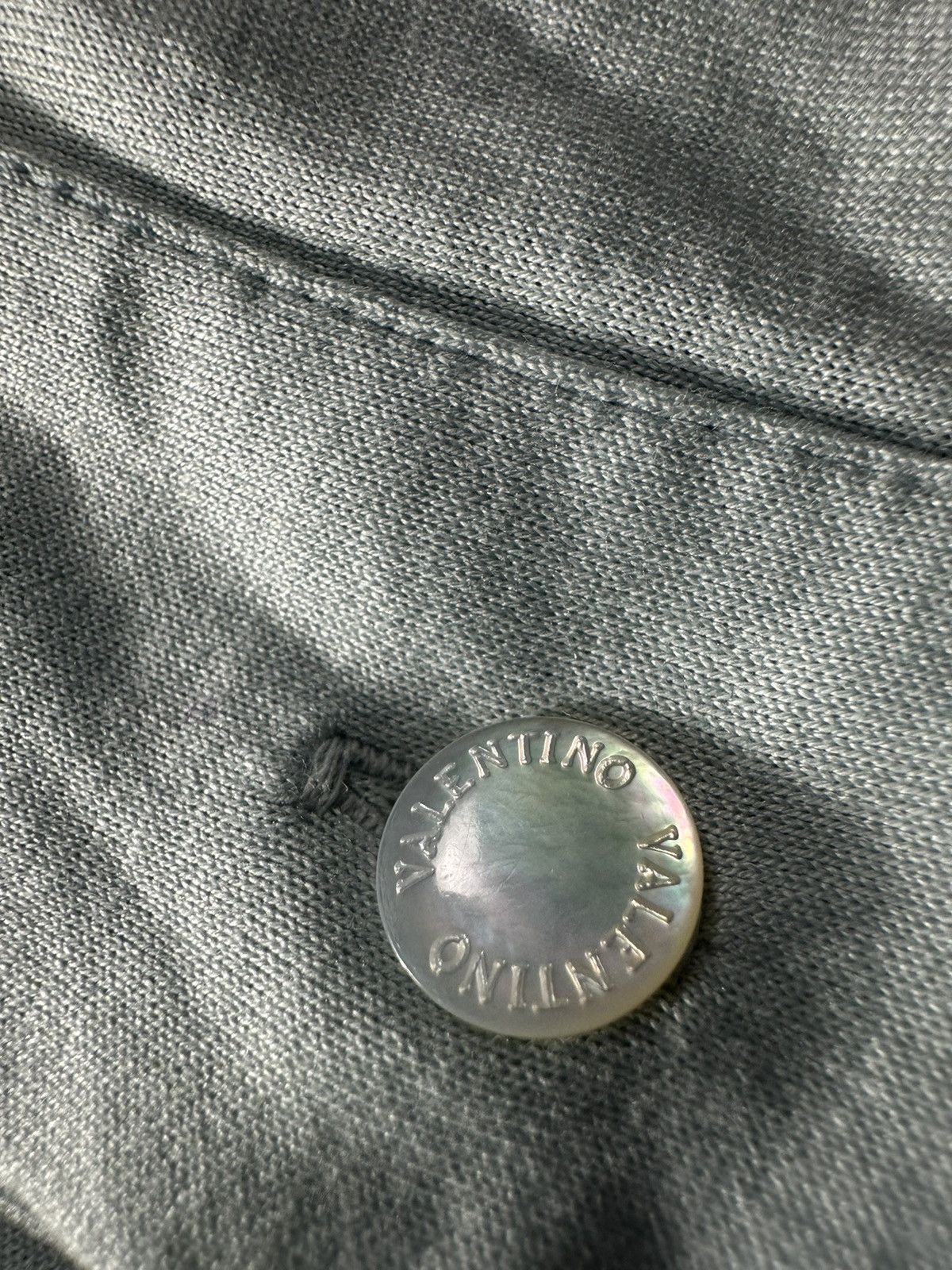 Valentino × Vintage 🚨 VINTAGE VALENTINO 90s wmn POLO LOGO ARHIVE BUTTON Size M / US 6-8 / IT 42-44 - 8 Thumbnail