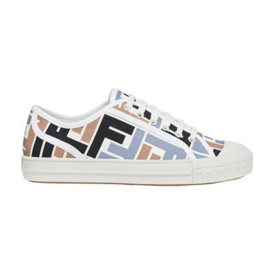 Fendi o1w1db10825 8E8325 Domino Low-Top Sneakers in Multicolor Size US 9 / IT 39 - 1 Preview