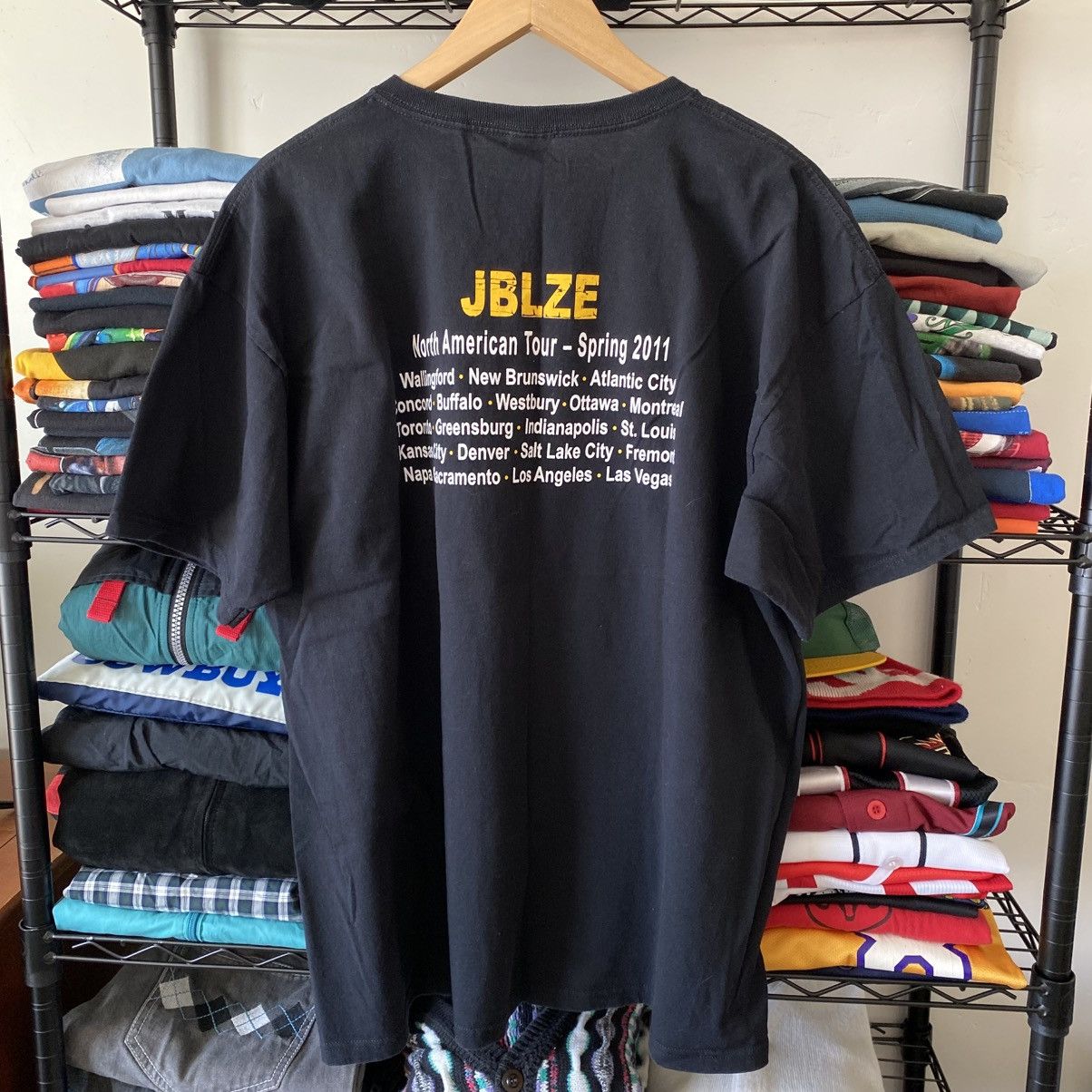 Vintage Vintage Led Zeppelin T-Shirt Jason Bonhams Y2K Band Tee Size US XXL / EU 58 / 5 - 3 Thumbnail