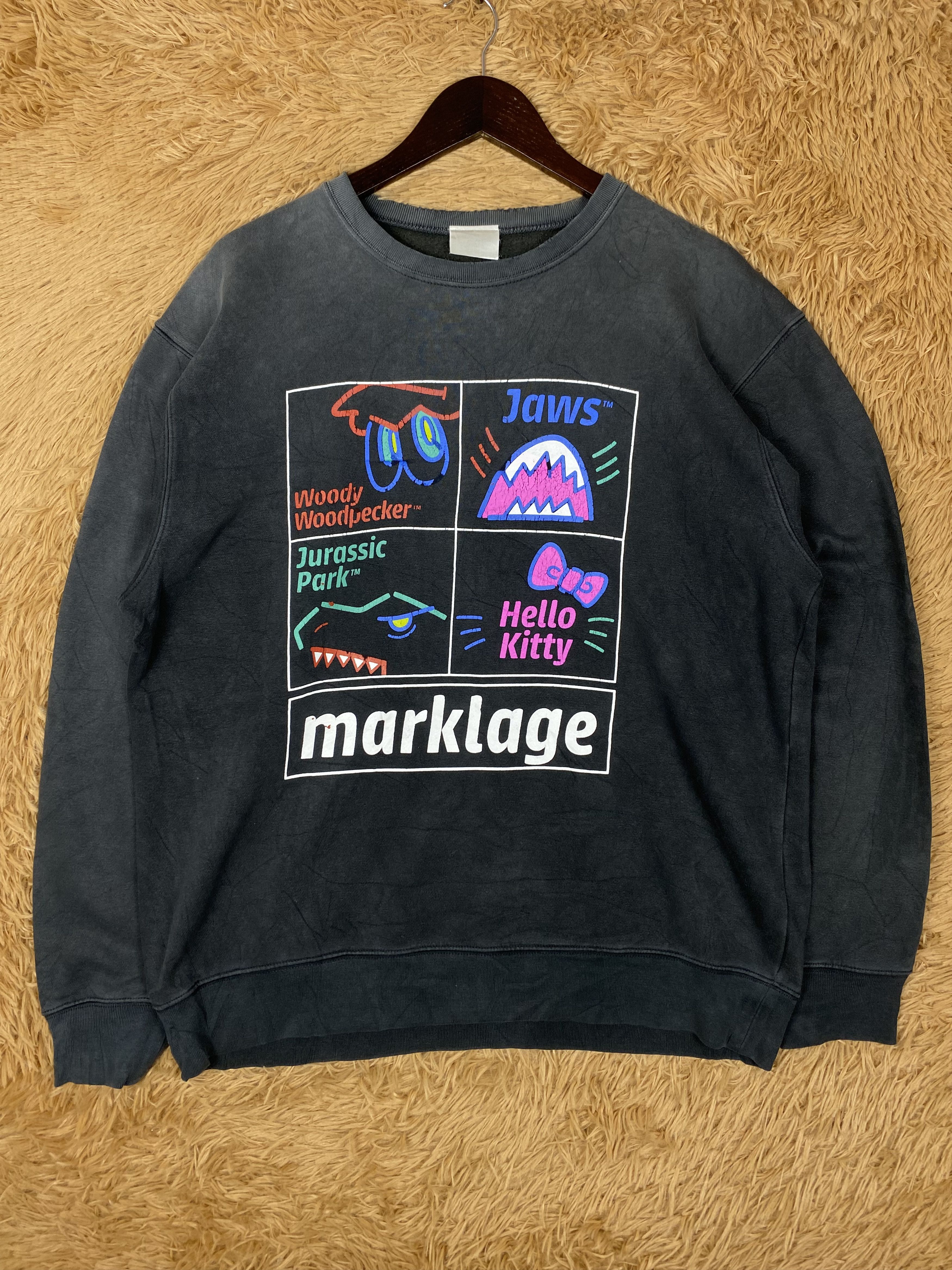 Other Vintage Universal Studios Movie Faded Sweatshirts PS0307 Size US XL / EU 56 / 4 - 1 Thumbnail