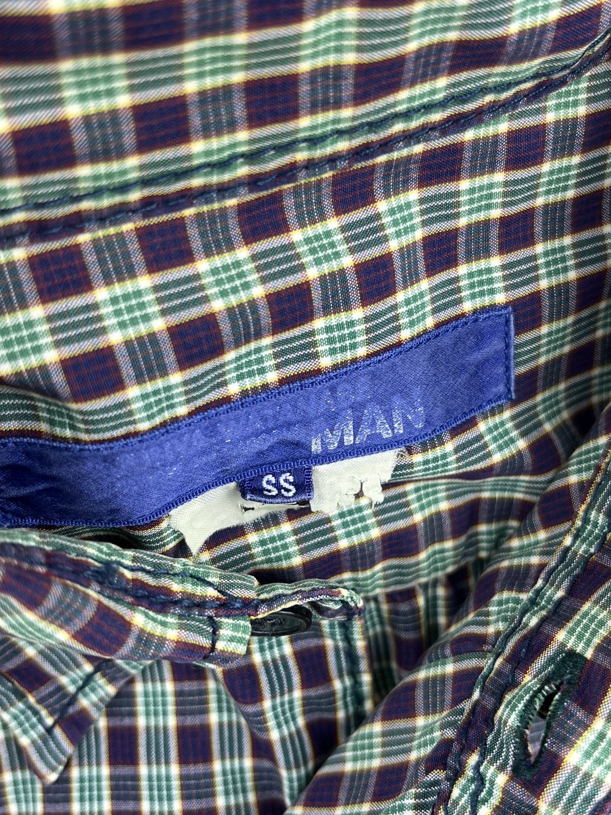 Junya Watanabe SS07 Junya Watanabe 13 Thirteen Number Print Button Up Shirt Size US S / EU 44-46 / 1 - 6 Thumbnail
