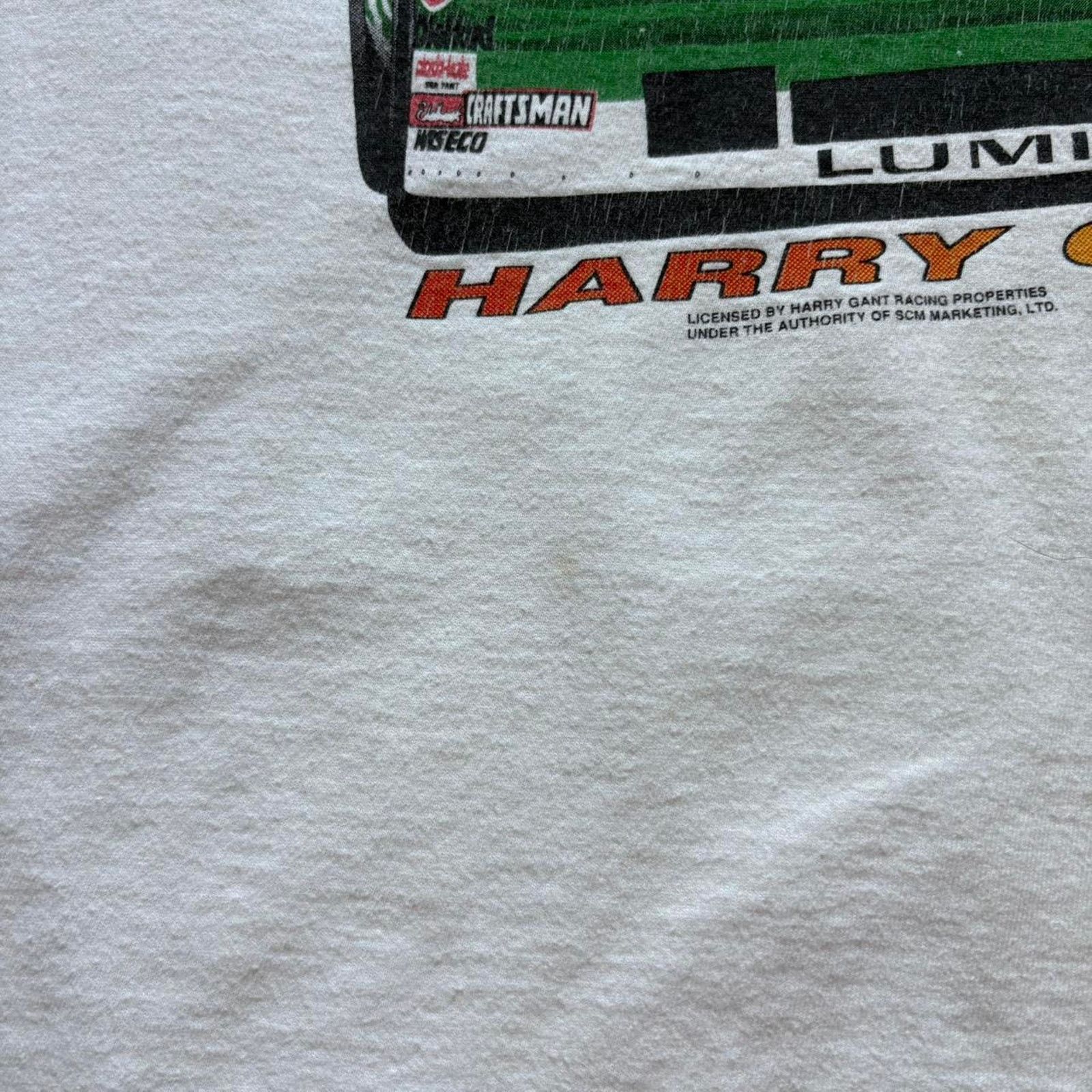 Tultex Vintage 1990s nascar racing t shirt Size US XL / EU 56 / 4 - 3 Thumbnail