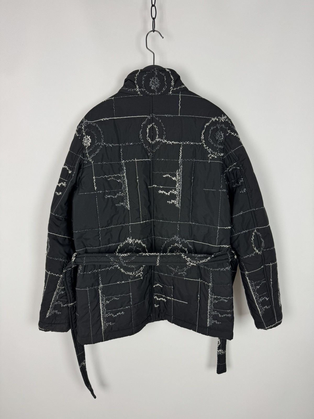 Fay Fay Embroidered Quilted Jacket Size L / US 10 / IT 46 - 11 Thumbnail