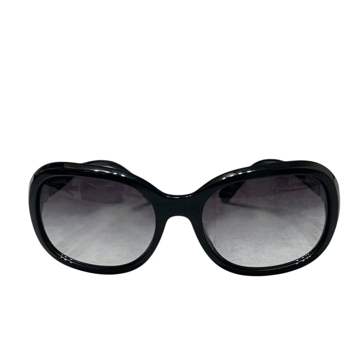 Chanel 468 CHANEL sunglasses black with case Size ONE SIZE - 2 Thumbnail