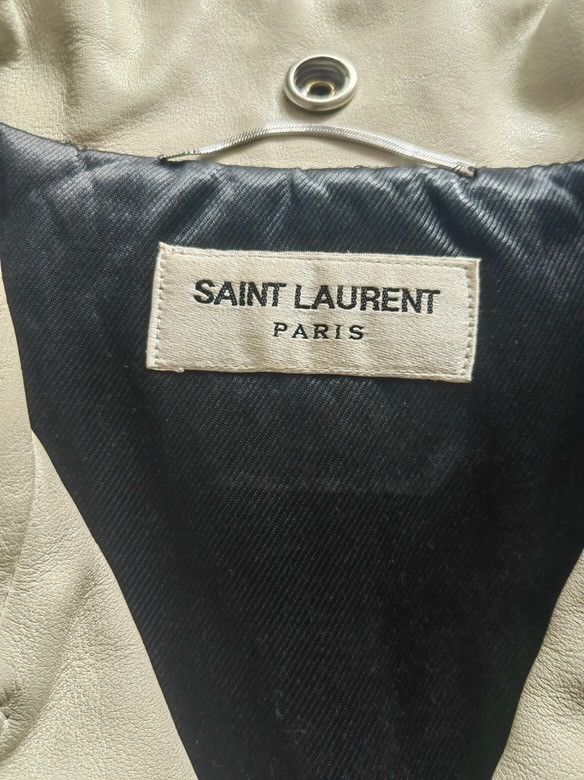 Saint Laurent Paris Saint Laurent Paris sample leather jacket - Dmc99 Size US S / EU 44-46 / 1 - 6 Thumbnail