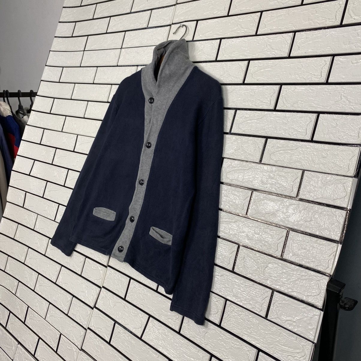 Beams Japan 📌Vintage Cardigan Bomber Jacket Beams Japan Issey Miyake Size US M / EU 48-50 / 2 - 3 Thumbnail